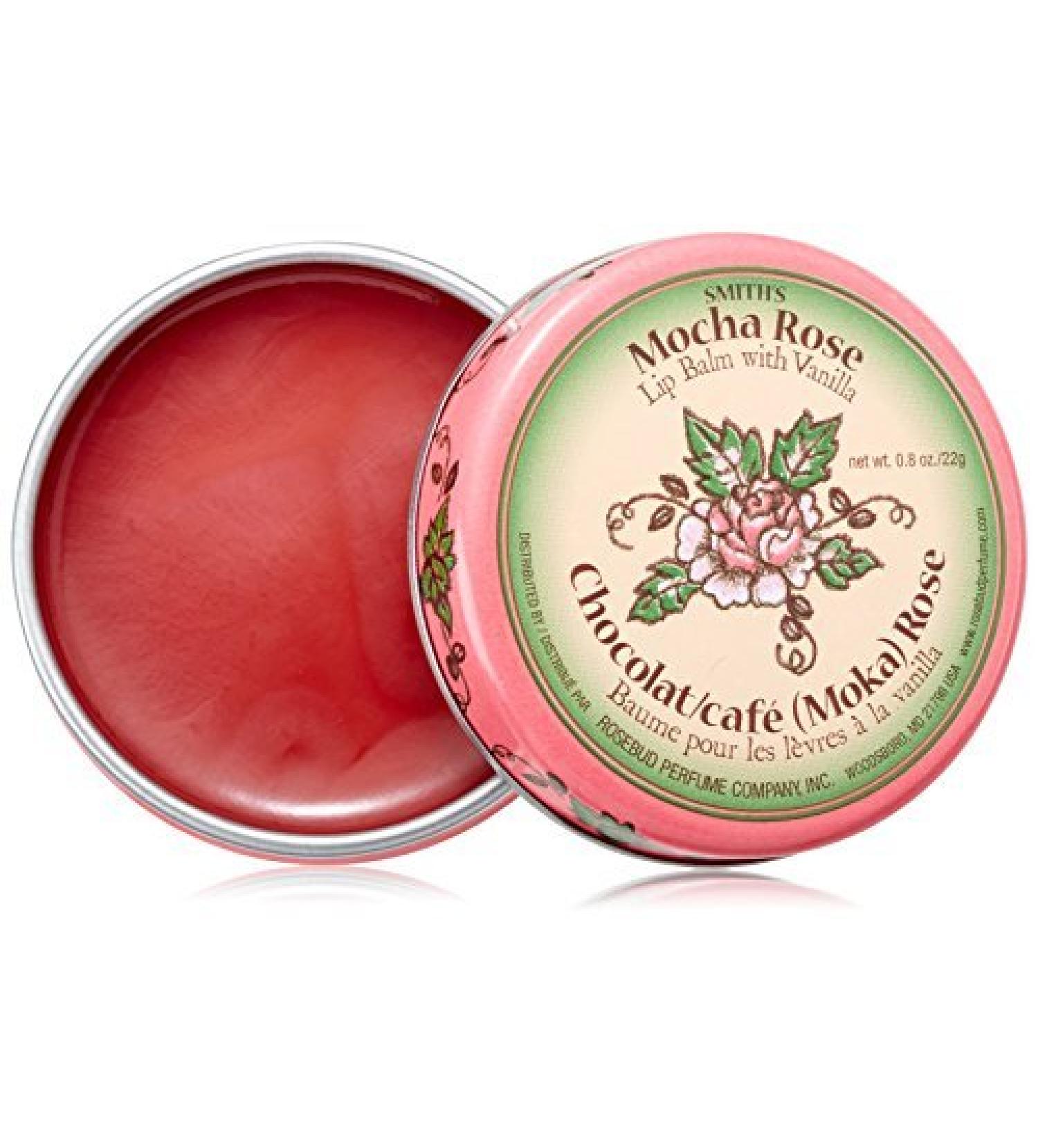 Rosebud Lip Balm  Mocha Rose.8 Ounce Mocha 0.8 Ounce (Pack of 1)