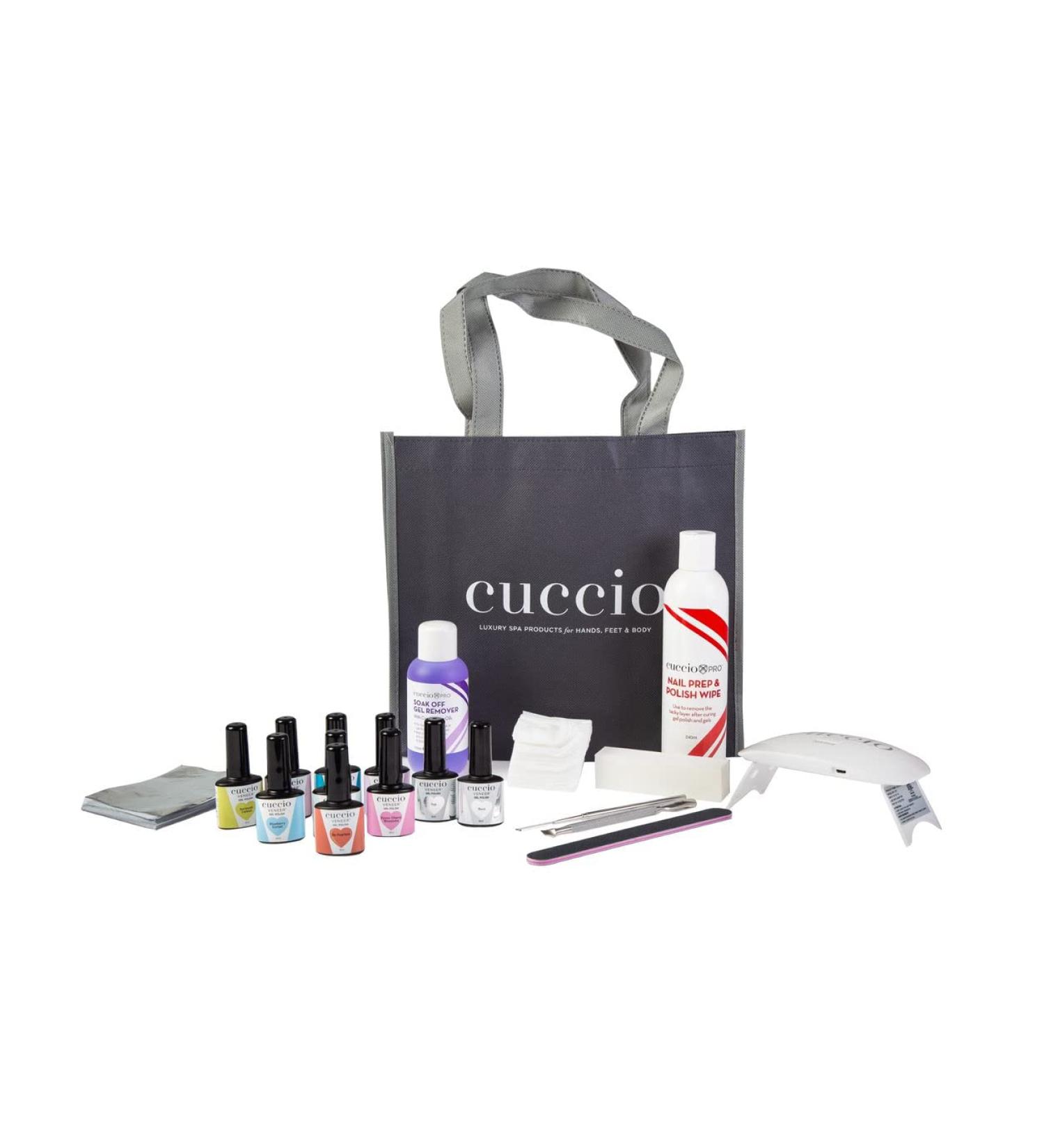 Cuccio Full Works 9ml veneer Gel Polish Kit- Spring/Summer Collection