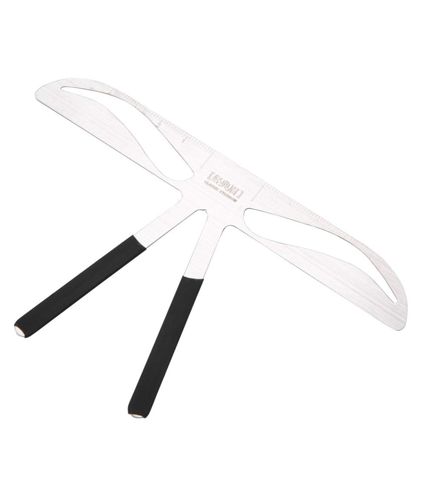 8 Types Eyebrow Ruler Tattoo Eyebrow Measuring Tool Eyebrow Measure Balance Extension Ruler Eyebrow Shape Stencil(6# Classic Eyebrow) - Buy Online on SooperMarket.com