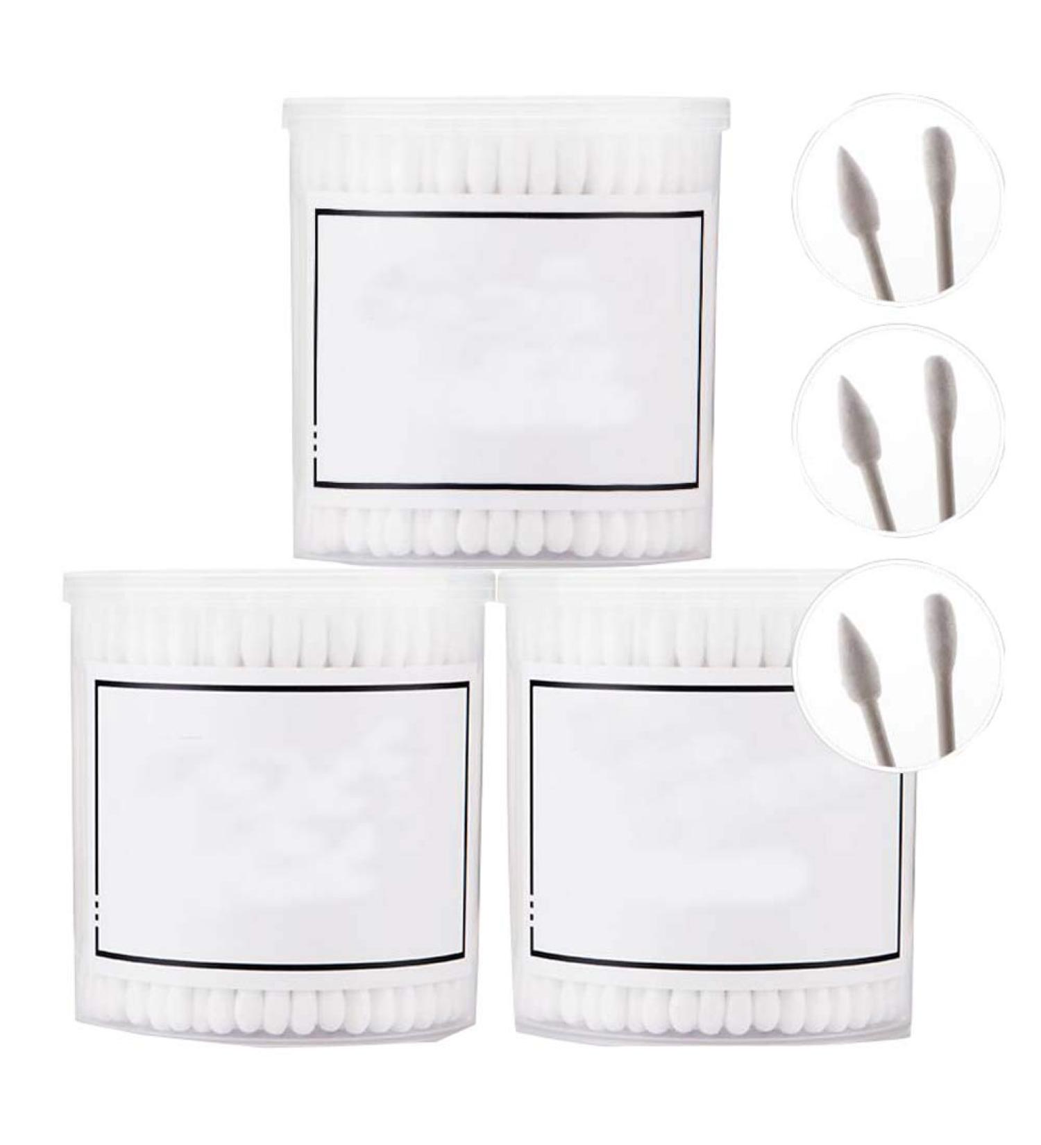 600 Counts Organic Cotton Swabs - Natural Double Tipped Cruelty-Free Ear Buds for Eco-Friendly Care - Buy Online on SooperMarket.com