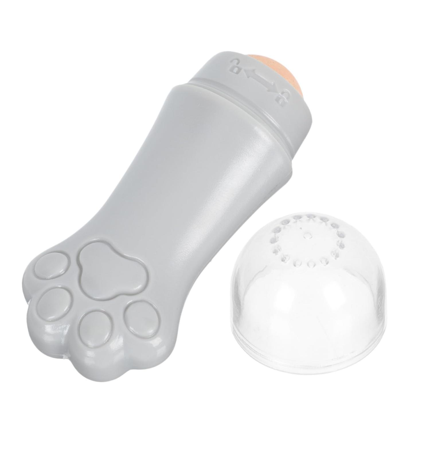 NOLITOY 1pc Volcanic Stone Oil-absorbing Ball Roller Oil Absorption 7.5x3cm Grey - Buy Online on SooperMarket.com