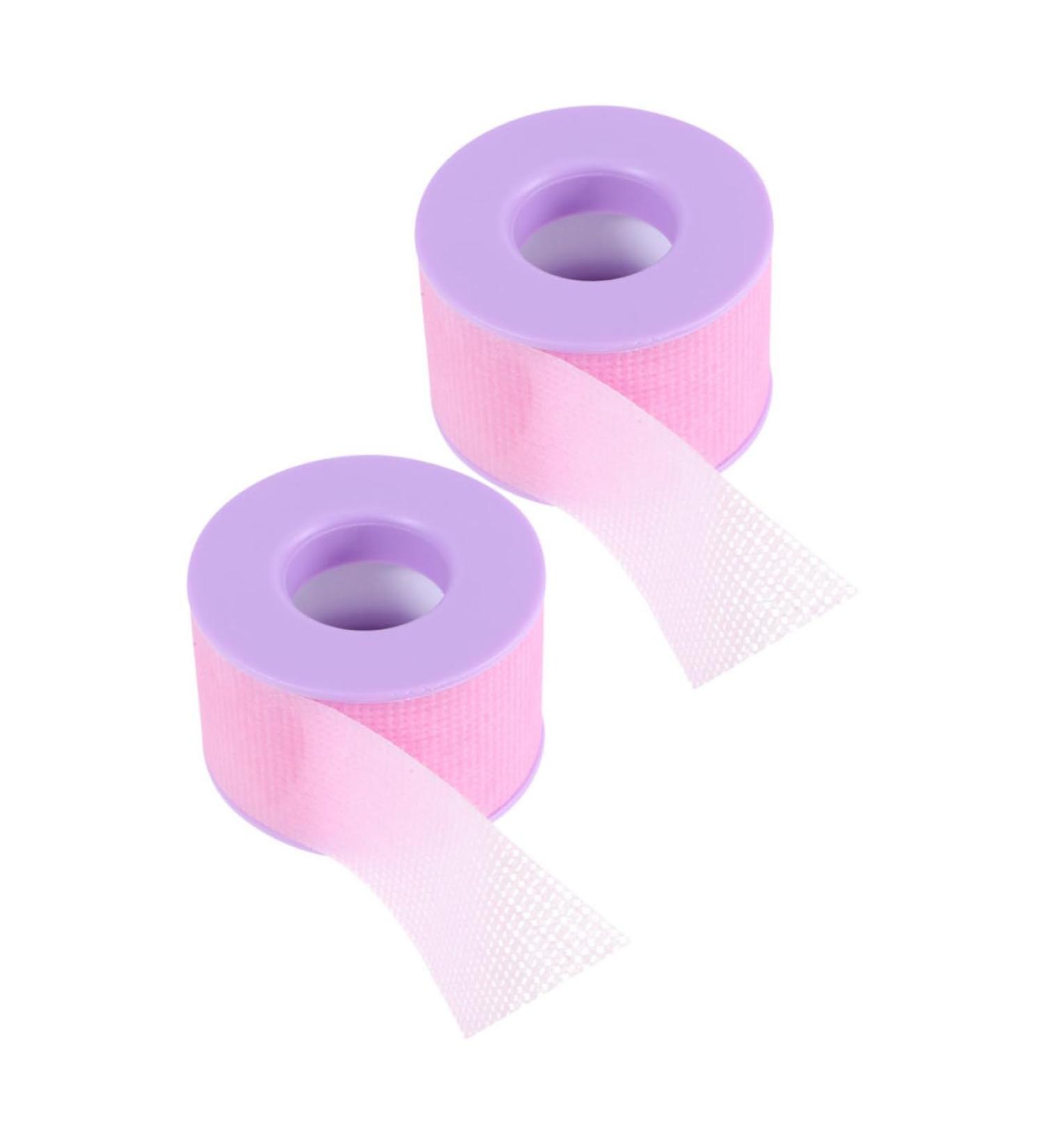 Beavorty Silicone Gel Tape for Eyelash Extensions - 2 Rolls Adhesive Makeup Tape for Beauty Eyeshadow & Eyeliner Supplies - Buy Online on SooperMarket.com