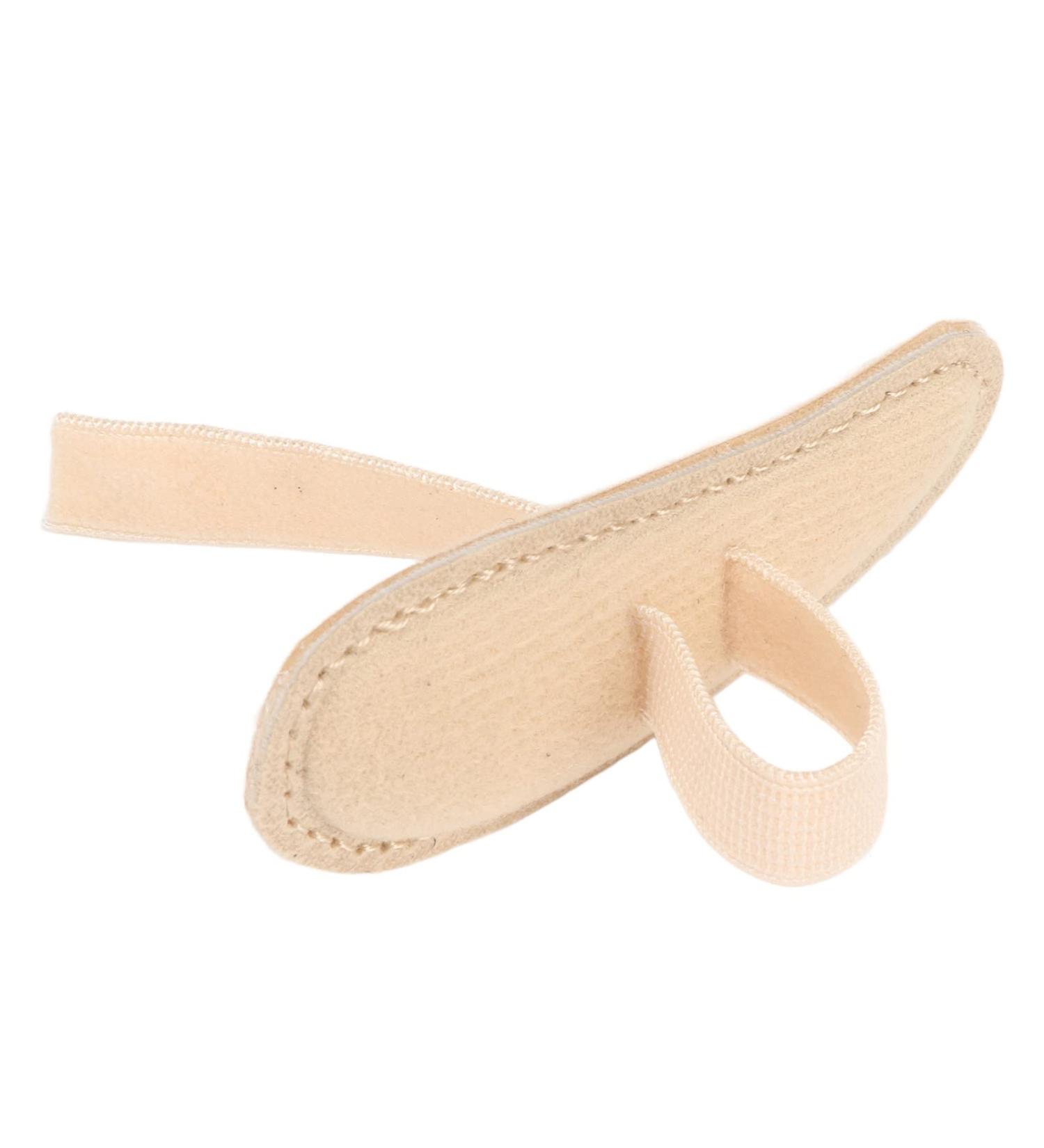 Soft Toe Buttress Pad for Left Foot - Comfortable & Corrective Hammer Toe Cushion for Sleeping - Buy Online on SooperMarket.com