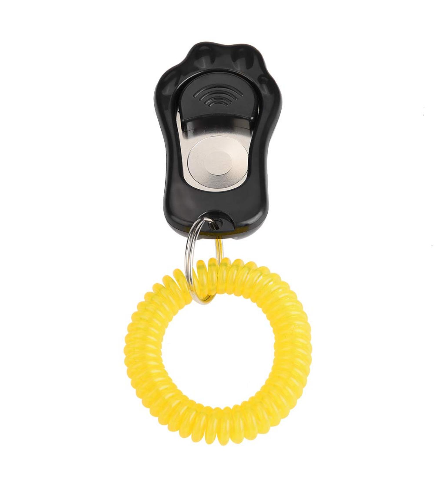 Zerodis Dog Training Clicker - Adjustable 3-Stage Sound Universal Pet Behavior Trainer for Cats & Dogs (Black) - International Shipping Available - Buy Online on SooperMarket.com