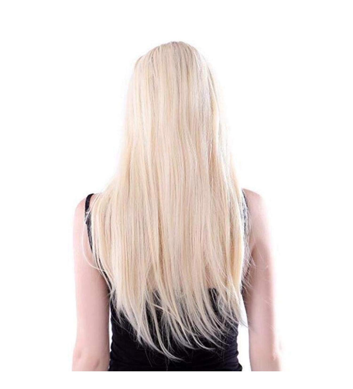Buy Long Straight Hair Wig - Fashionable European & American Style for Women | High-Quality Chemical Fiber | Cross-Border Shipping Available - Buy Online on SooperMarket.com