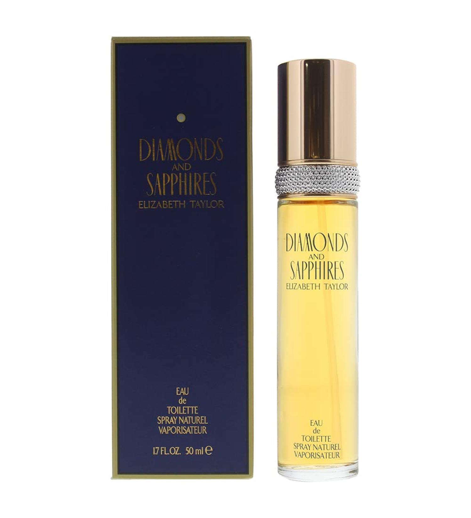 Elizabeth Taylor (elk2h) Diamonds & Sapphires Eau De Toilette Spray 1.7 Oz/ 50 Ml for Women By Elizabeth Taylor 1.7 Fl Oz - Buy Online on SooperMarket.com