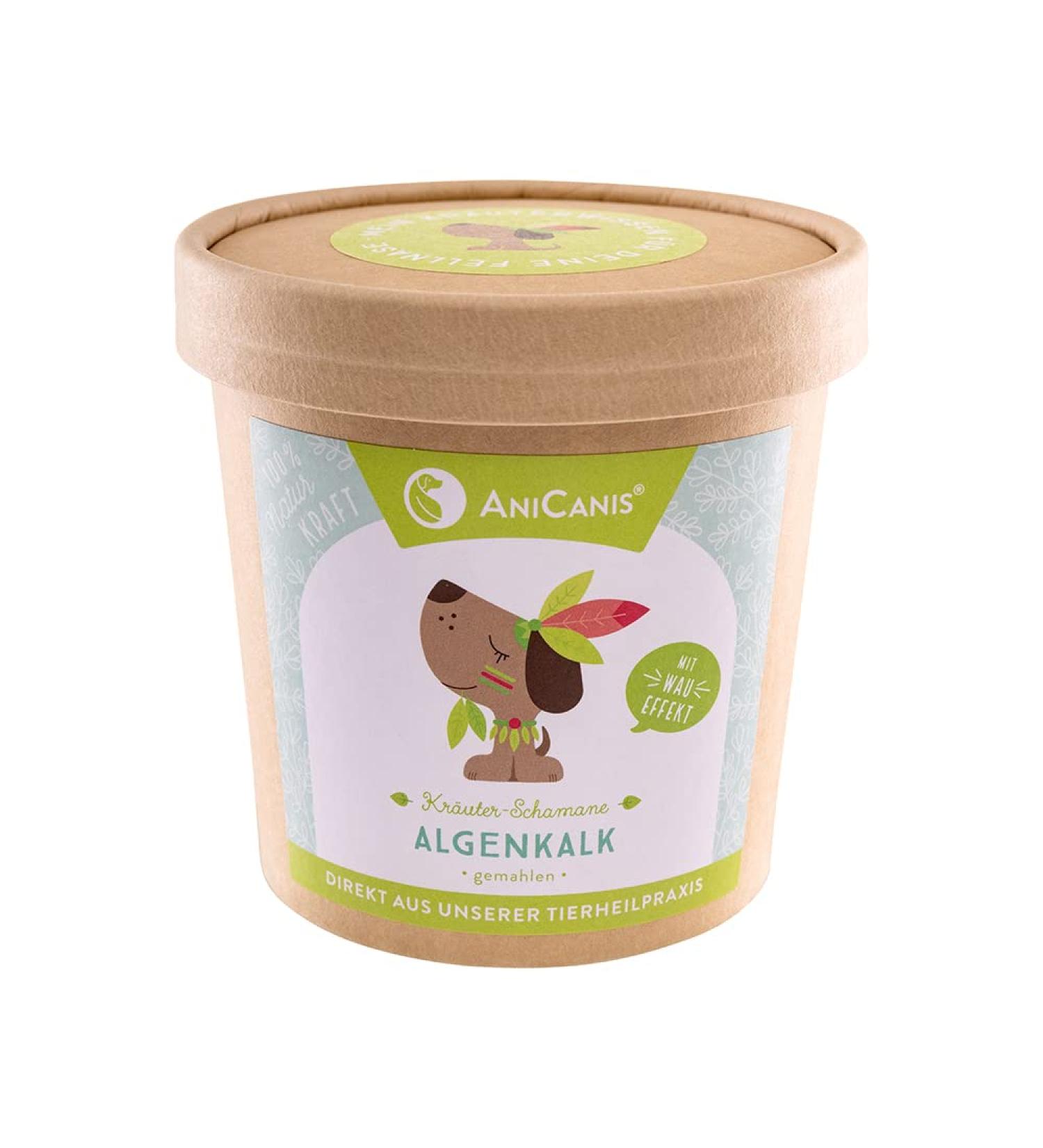 Anicanis Algae Lime for Dogs & Cats - Calcium Powder for Strong Bones & Teeth - 300g Veterinary Feed Additive - Buy Online on SooperMarket.com