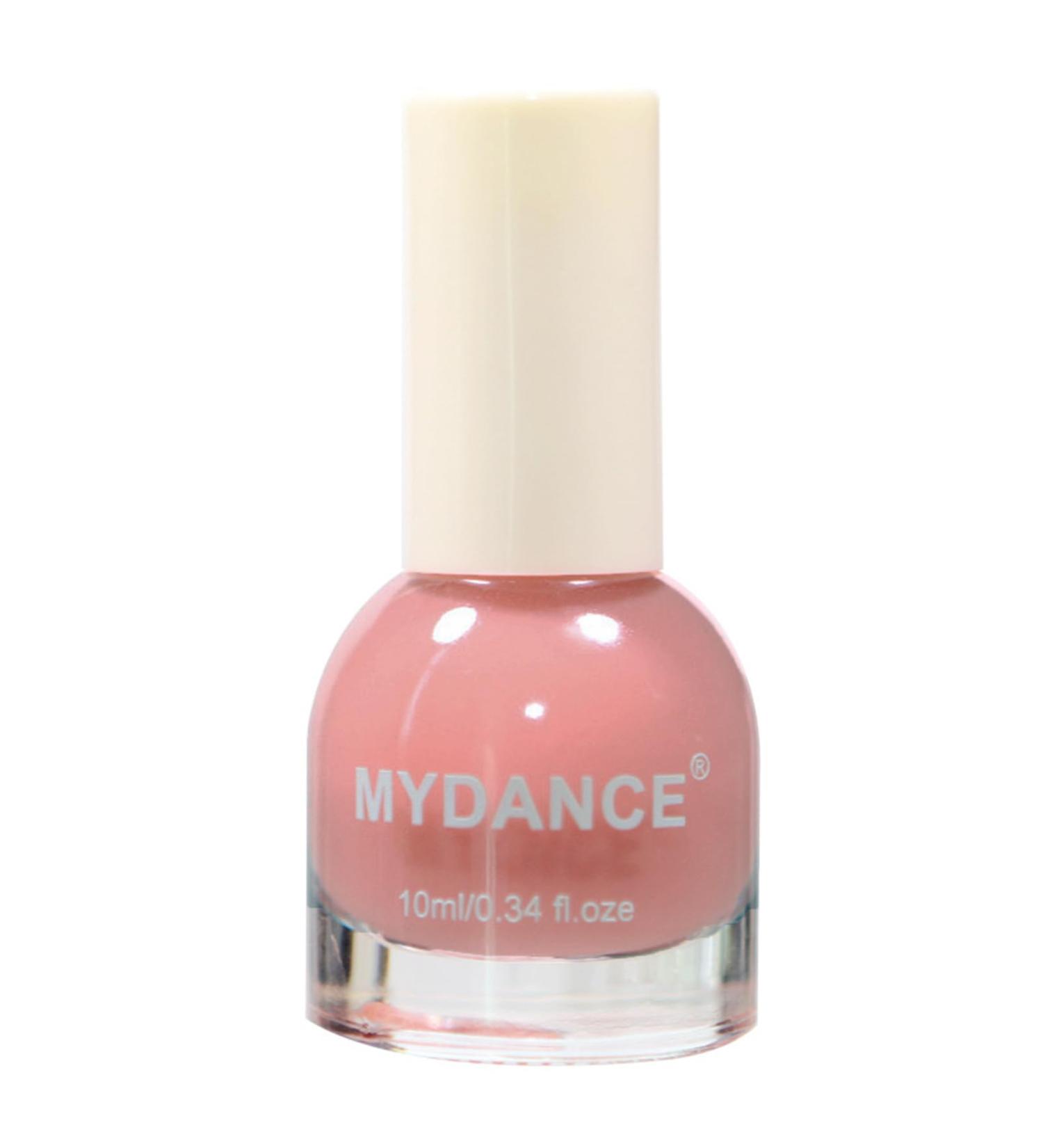 Jelly Nail Polish Pink Translucent Nail Polish Neutral Color Nude Pink Gel Nail Varnish Quick Drying Long Lasting Nail Art French Manicure DIY at Home 009 - Buy Online on SooperMarket.com