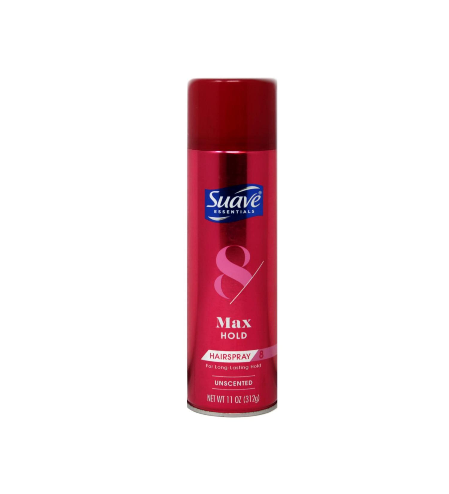Suave Unscented Hairspray Max Hold 11 oz - Buy Online on SooperMarket.com
