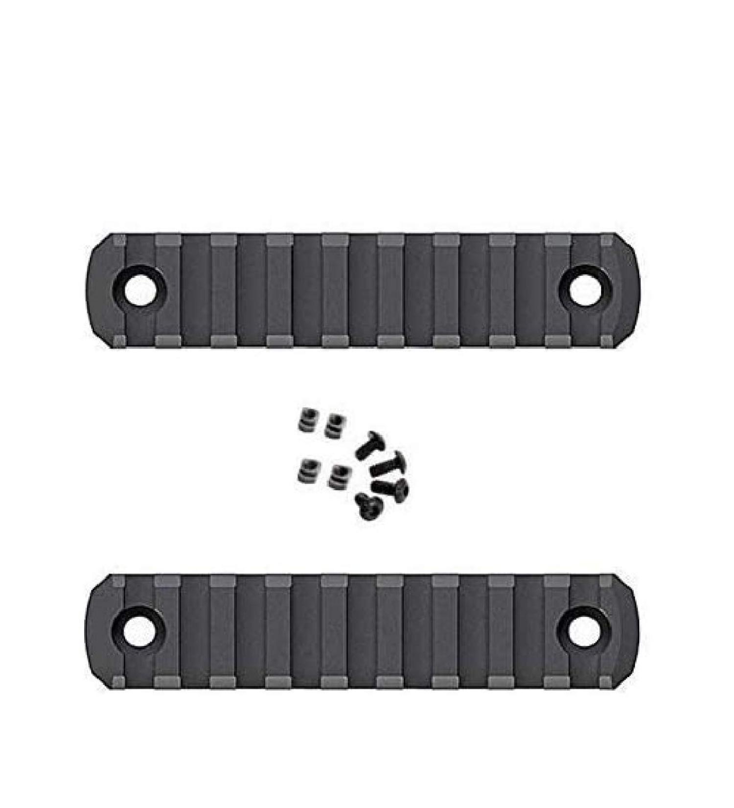 GOTICAL Multi Slot Mlok to Picatinny Rail Adapter | Set of 9 Slots AR Picatinny Rail System - Buy Online on SooperMarket.com