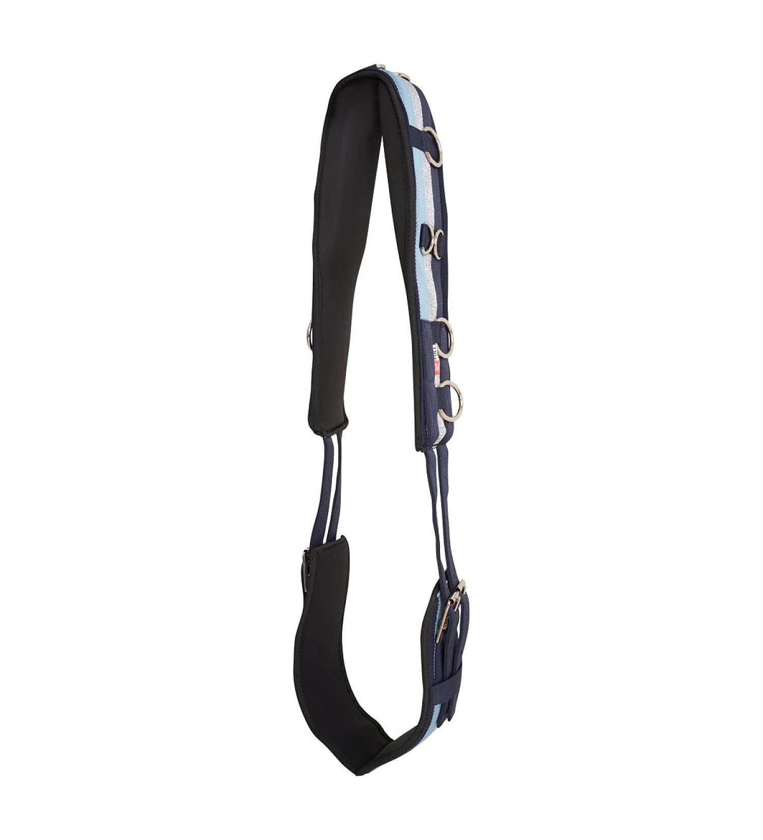 Imperial Riding Deluxe Nylon Lunge Roller Full blue-navy silver