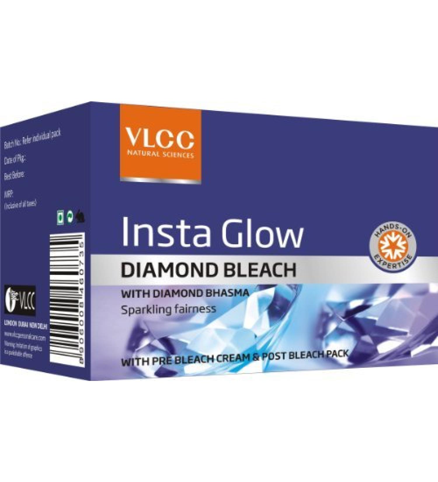 VLCC Insta Glow Diamond Bleach, 30g by VLCC