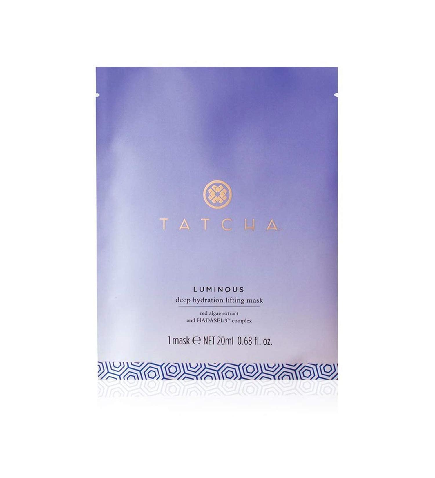 Tatcha Luminous Deep Hydration Lifting Mask - 20ml | 0.68 oz | Single-Use for Radiant Skin - Buy Online on SooperMarket.com