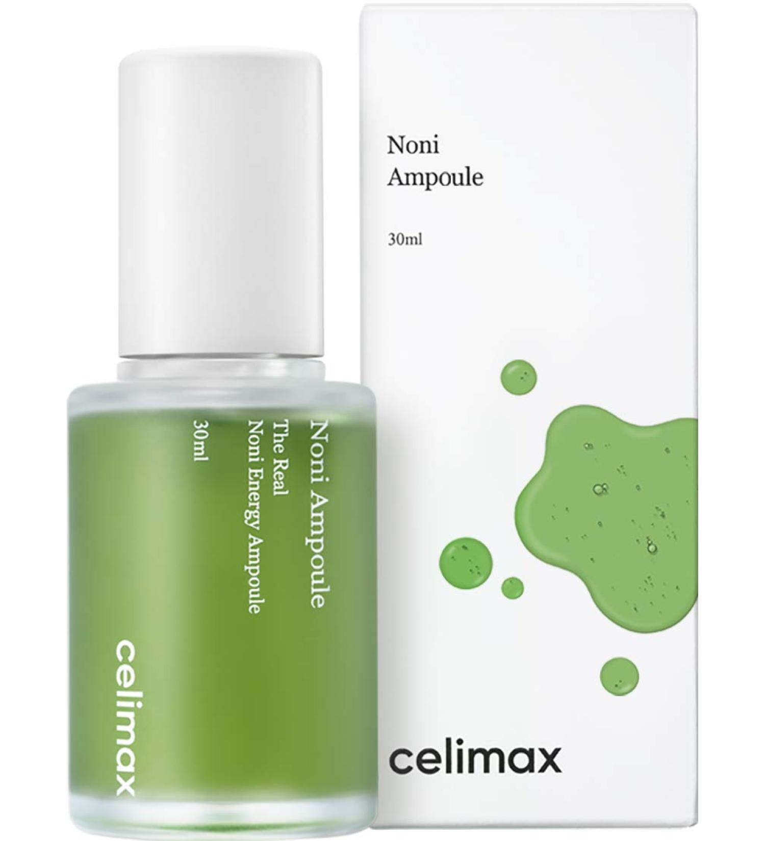 Celimax Noni Energy Ampoule - 71.77% Noni Fruit Extract, 30ml - Korean Skin Care for Anti-Aging & Anti-Wrinkle - Buy Online on SooperMarket.com
