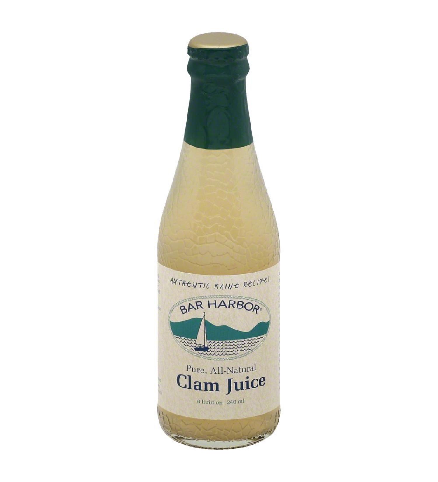 Bar Harbour Clam Juice, 8 Fl Oz (Pack of 3)