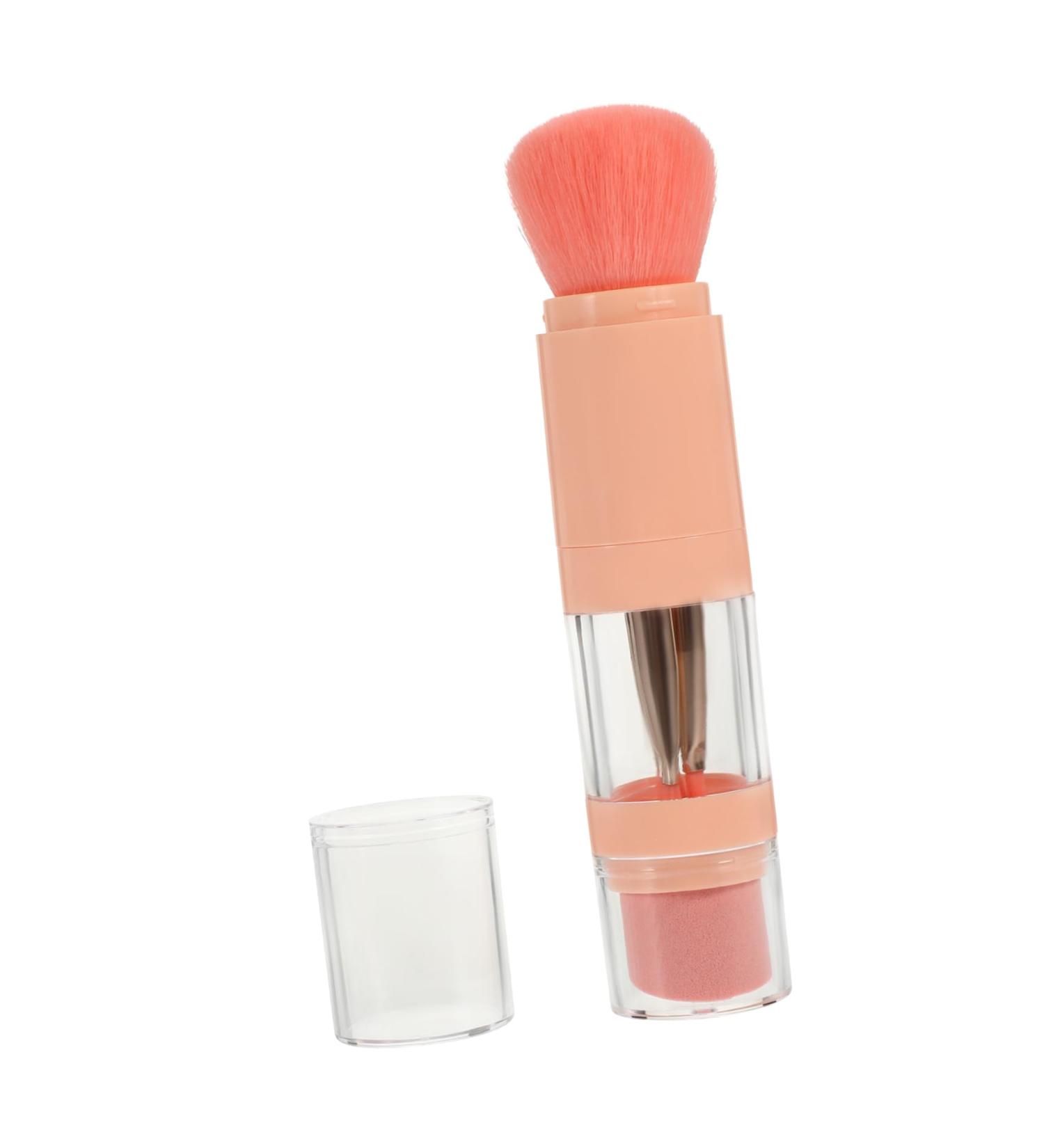 5-in-1 Makeup Brush Set - Foundation Concealer Loose Powder Fluffy Blush Brushes | Premium Cosmetics Application Tools for Flawless Makeup - Buy Online on SooperMarket.com