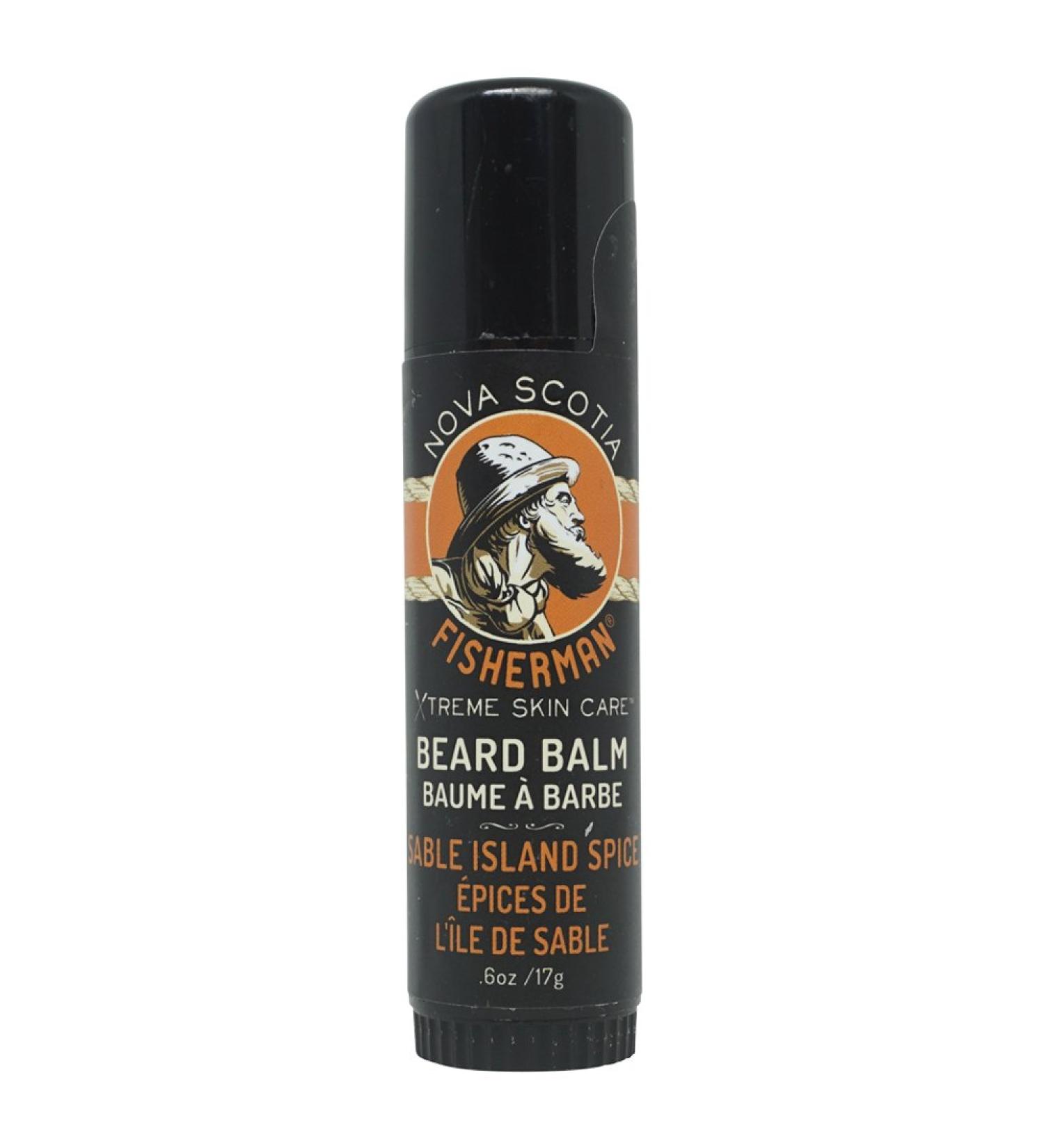 Buy Nova Scotia Fisherman Beard Balm - Non-Greasy Vegetarian Natural Ingredients Sable Island Spice | 17g | Prevent Dry Skin & Breakouts Internationally - Buy Online on SooperMarket.com