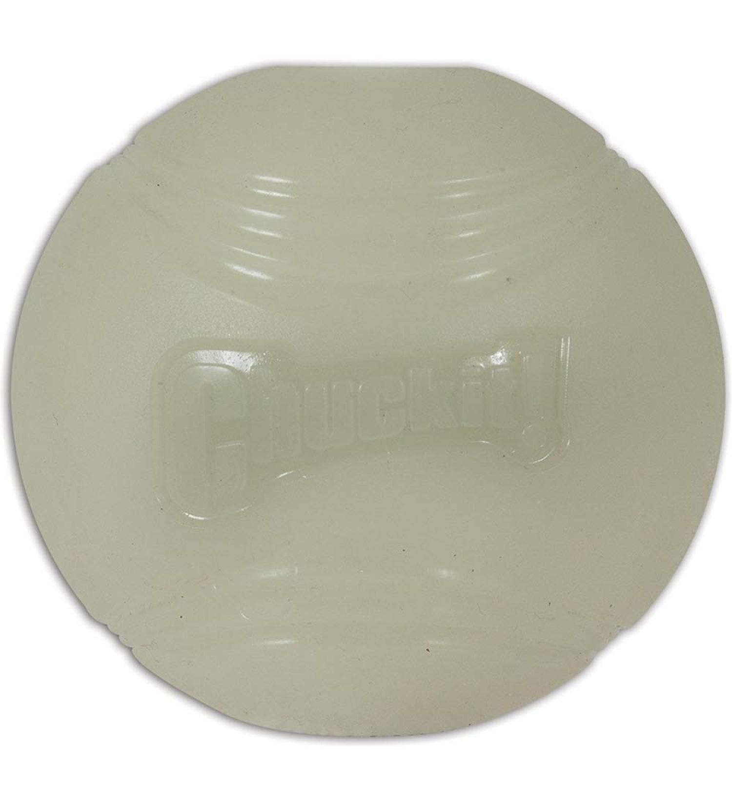 Buy Canine Hardware Chuckit! Max Glowing Ball - White Small | Best Prices on International Shipping - Buy Online on SooperMarket.com