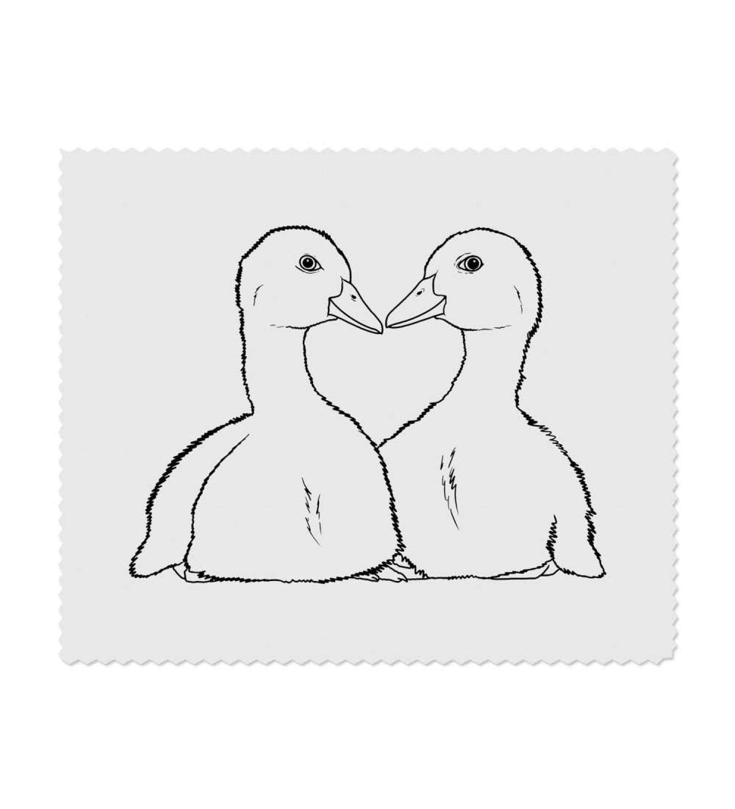 Buy Ducklings Cuddling Microfiber Lens Cloth 2 Pack | Premium Glasses Cleaning Cloths for Home & Travel - Buy Online on SooperMarket.com