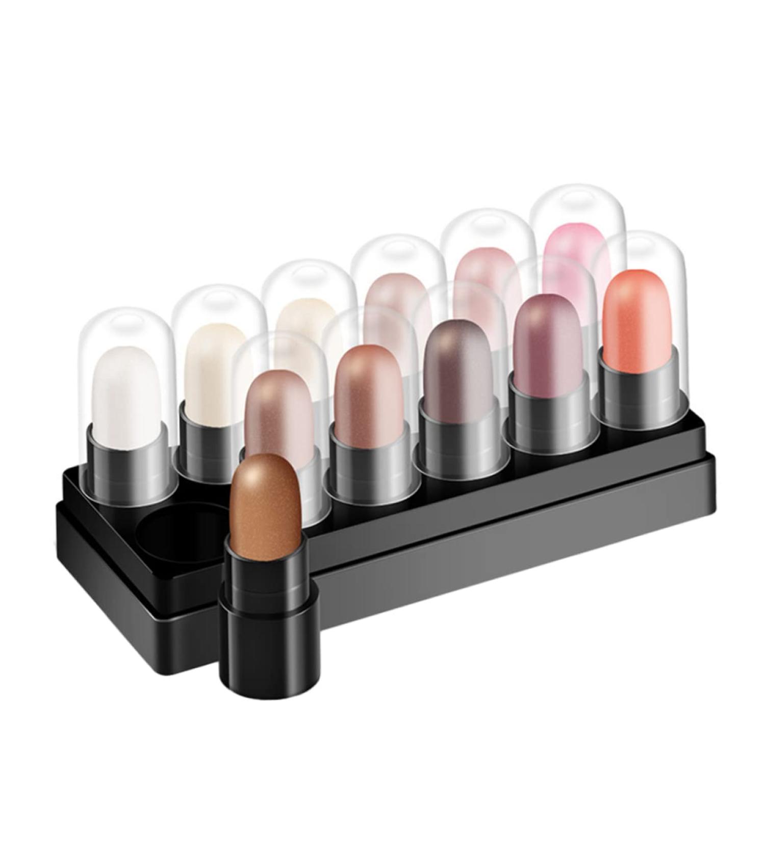 Hemoton 12pcs 12 Shadow Box Cream Eyeshadow Makeup Stick Eyeshadow Pen Eye Shadow Stick Eye Makeup Tool Eye Brightener Stick Girl Makeup Supplies Eye Highlighter Stick - Buy Online on SooperMarket.com