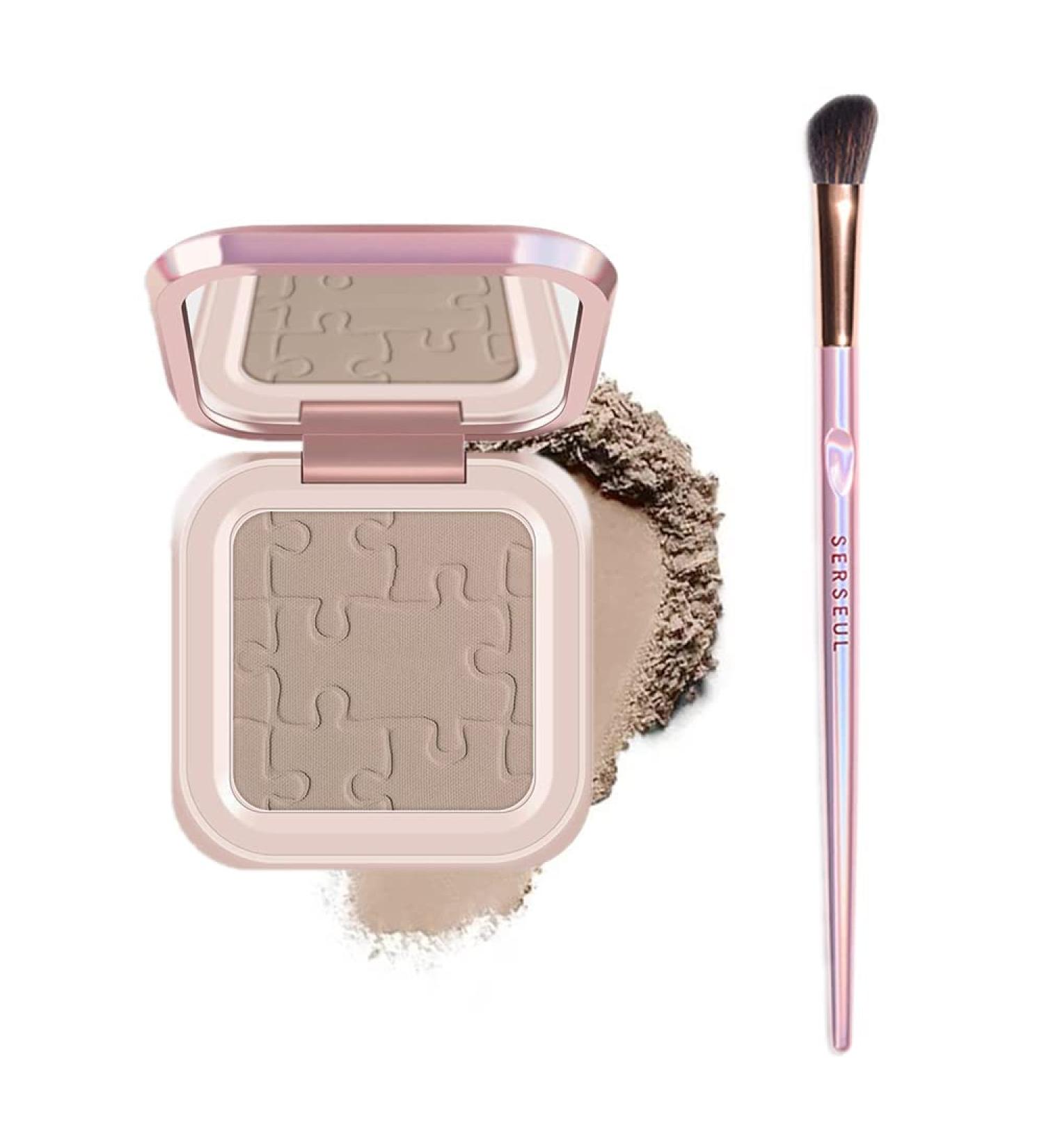 Go Ho Contour Makeup Palette Set Face Contouring Kit with Mirror & Brush Silky Smooth Contour Powder Makeup - Buy Online on SooperMarket.com