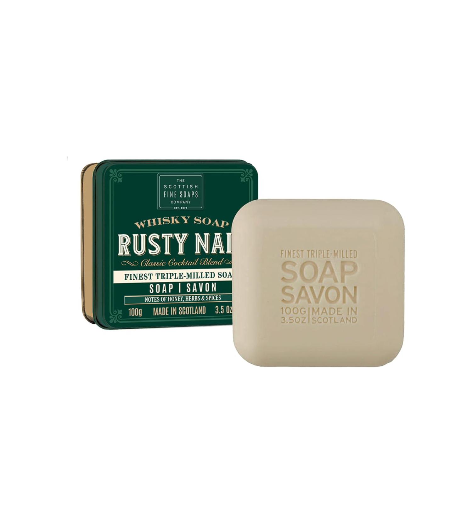 Scottish Soap Soap In A Tin Rusty Nail