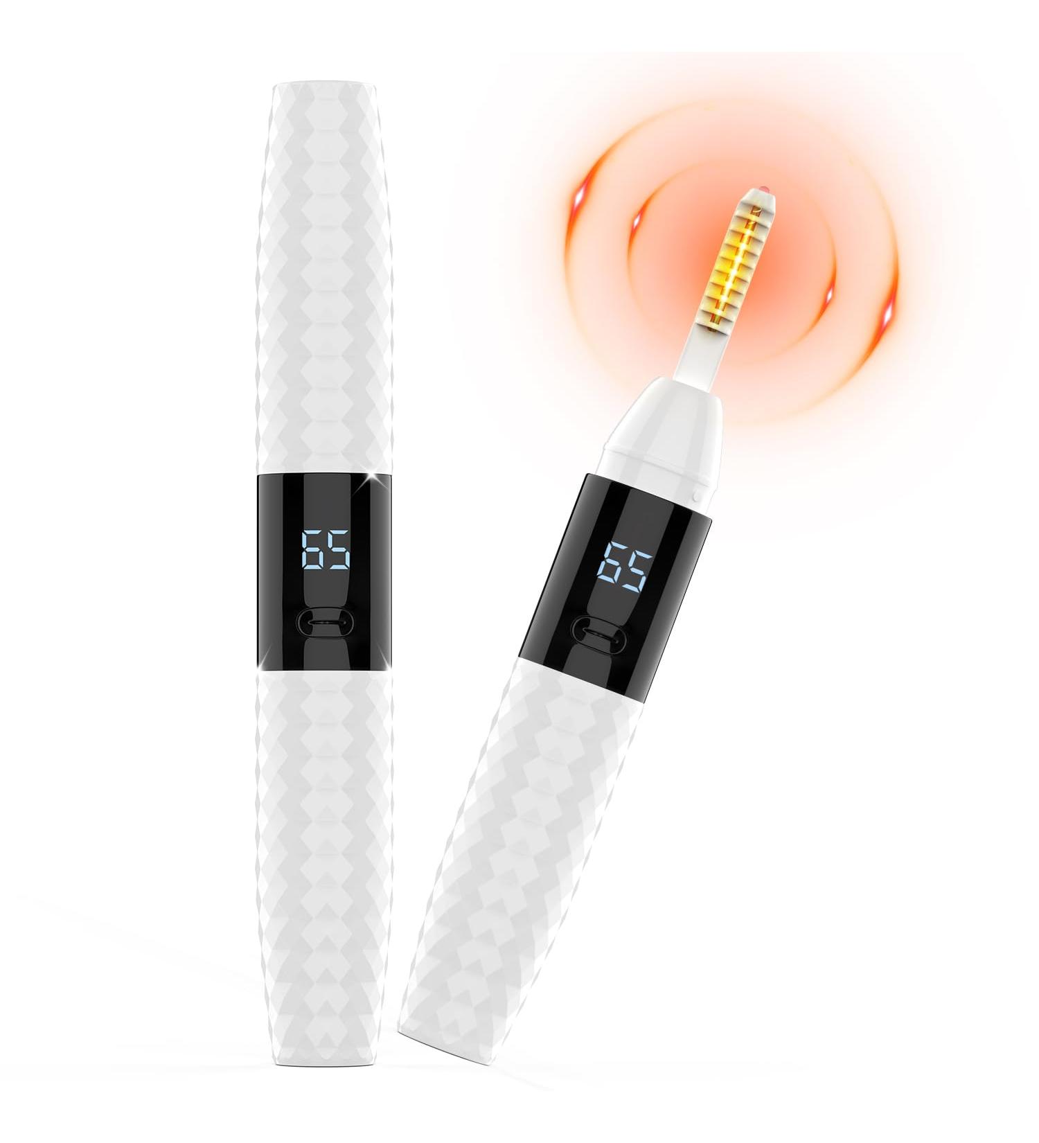 OWill Heated Eyelash Curler with Comb 7 s Quick Heated Lash Curler with 2 Temp Settings USB Rechargeable Electric Eyelash Curler Heated with Intelligent Power-Off Mode for All Eye Shapes and Lashes - Buy Online on SooperMarket.com