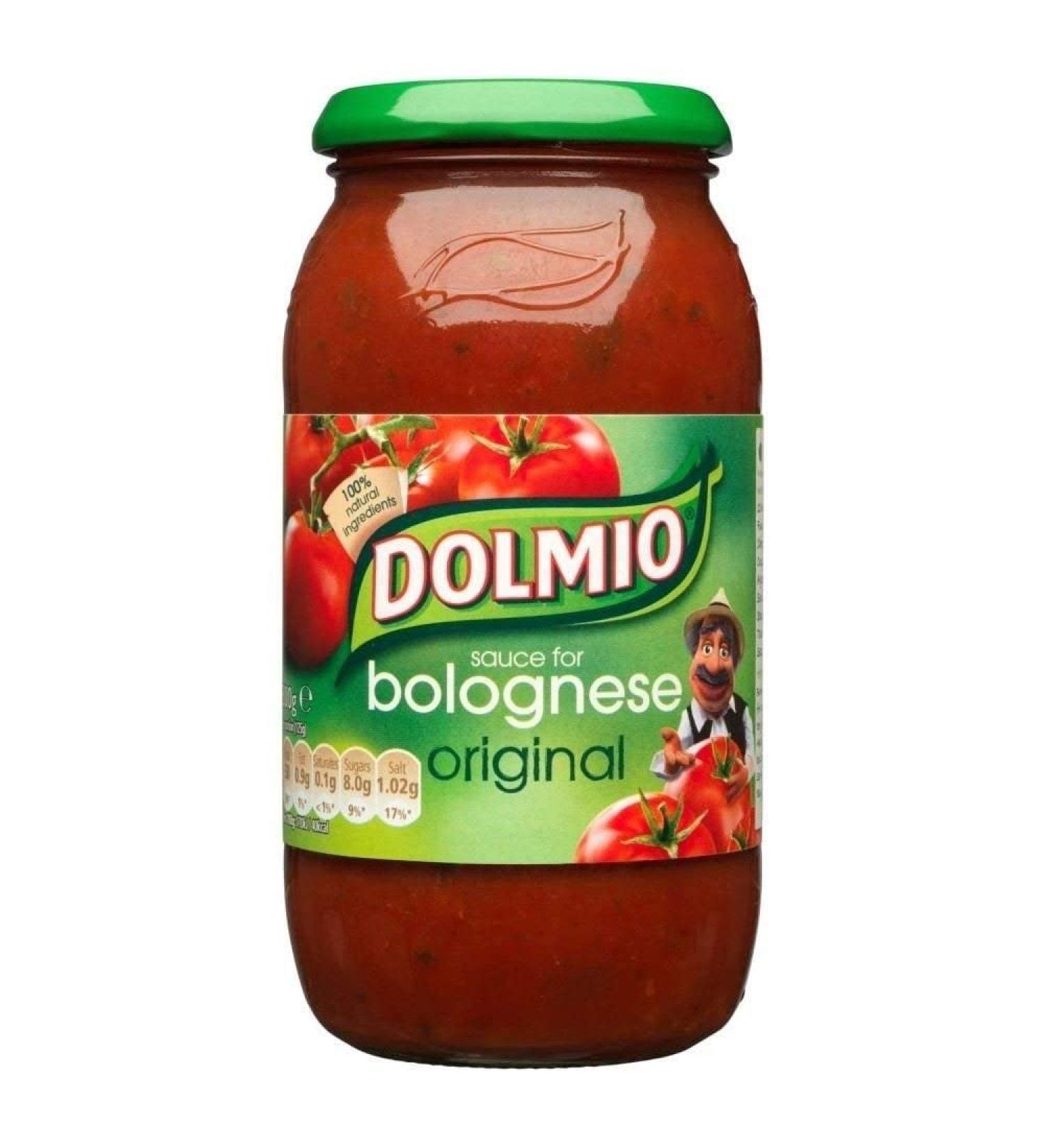 Dolmio Original Bolognese Sauce 500g - Authentic Recipe for Italian Pasta Dishes - Buy Online on SooperMarket.com