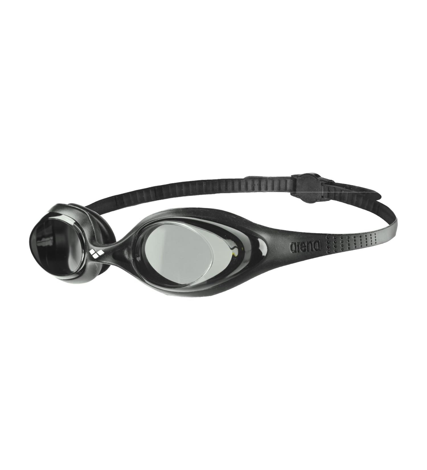 Shop Arena Spider Anti-Fog Swimming Goggles for Adults | UV Protection Self-Adjusting Nose Bridge Hypoallergenic Silicone - Black - Buy Online on SooperMarket.com