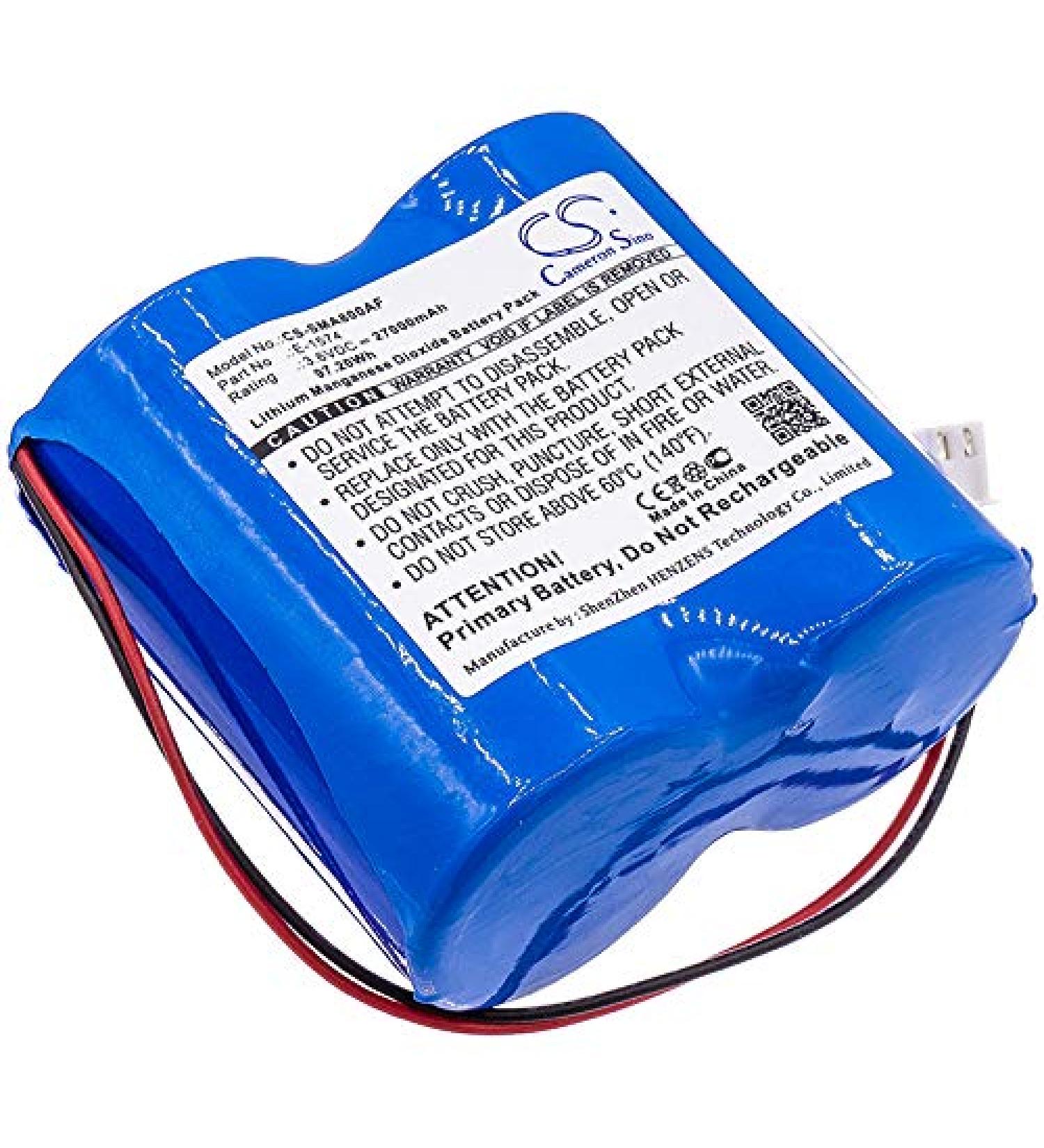 Replacement Battery for Siemens MAG 8000 FlowMeter E-1574 - 27000mAh | International Shipping Available - Buy Online on SooperMarket.com