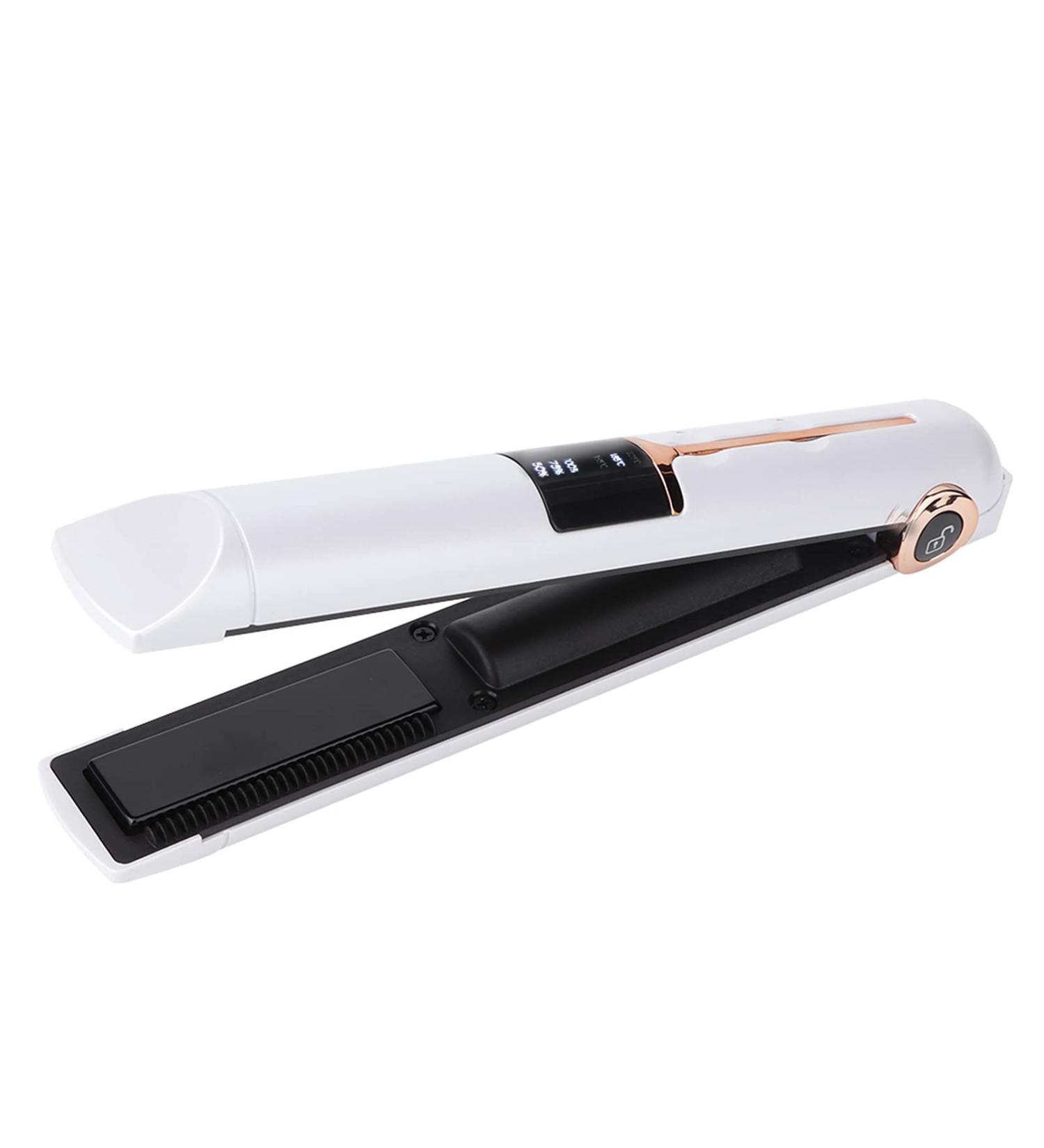 Buy Cordless Hair Straightener Curler with 3D Comb Teeth Design - Perfect for All Hair Types | International Shipping Available - Buy Online on SooperMarket.com