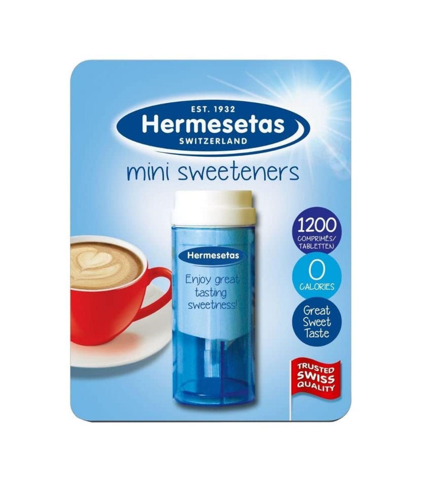 Hermesetas Mini Sweeteners 1200 x 6 Packs by Hermesetas