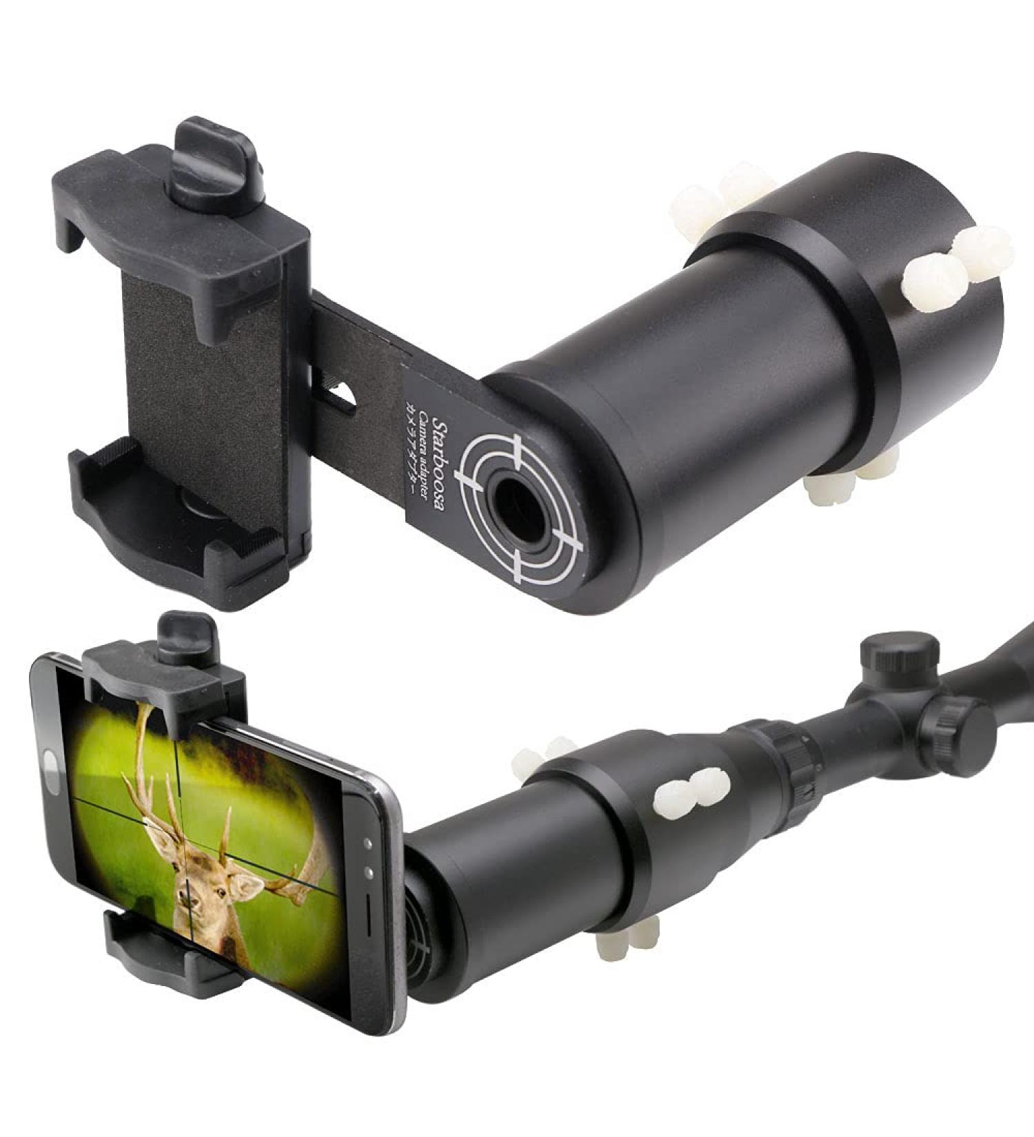Starboosa Rifle Scope Mount Camera Adapter - Capture Hunting Moments with Smartphone Camera Adapter - Buy Online on SooperMarket.com