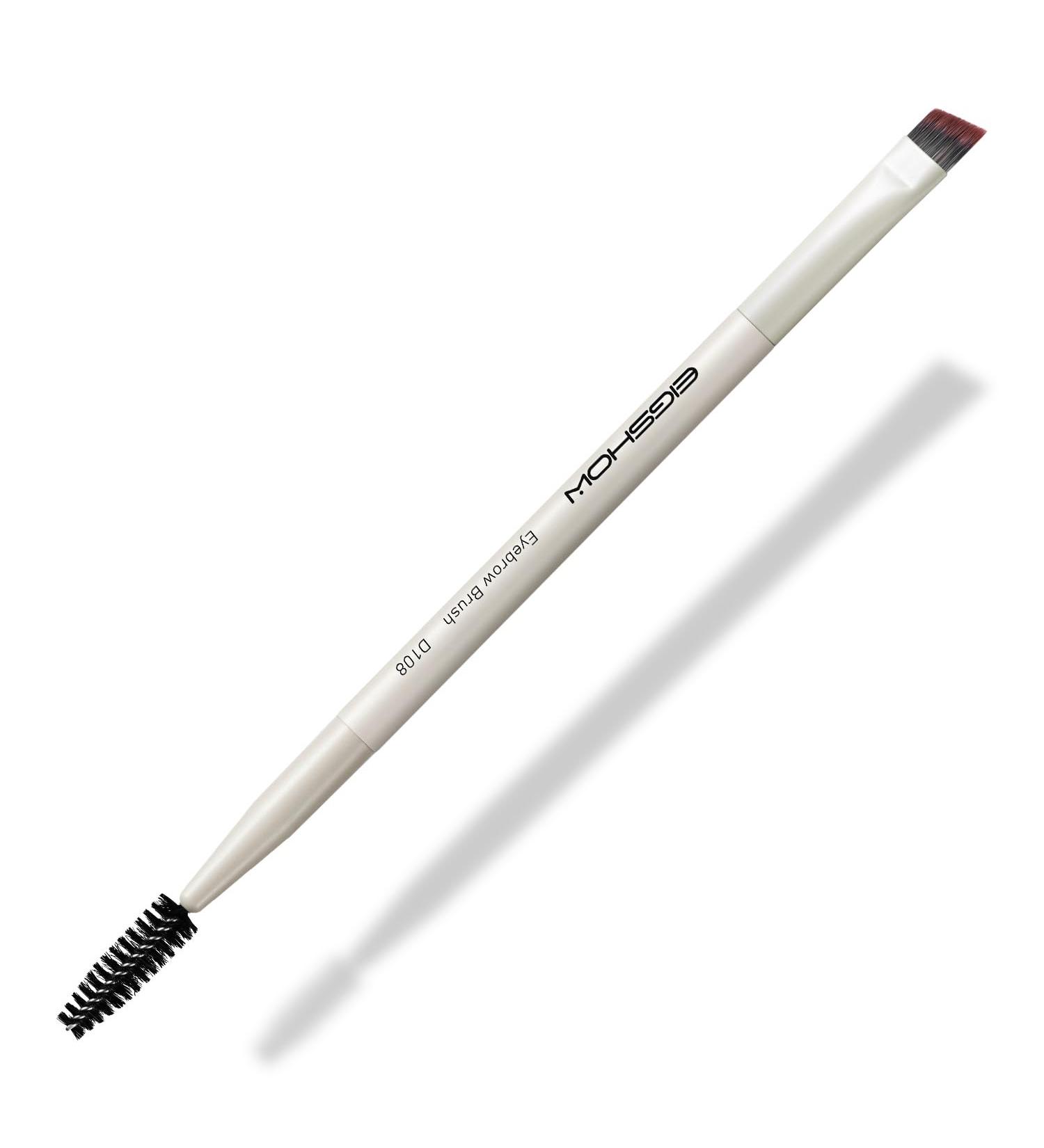 Dual-Ended Angled Eyebrow Brush - Define Eyebrows & Eyeliner with Spoolie - D108 | International Shipping Available - Buy Online on SooperMarket.com