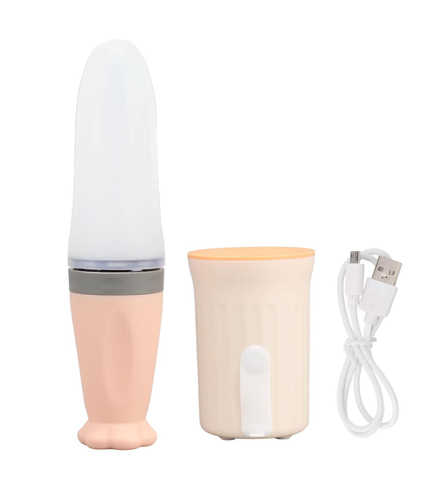 Portable Baby Food Processor Baby Food Maker Puree Blender Feeder Speedy Chopping for Puree Diced Fruit Vegetables Meat Sauce Garlic Smoothie Juicer for Baby Travel Fitness Drink Shakes - Buy Online on SooperMarket.com