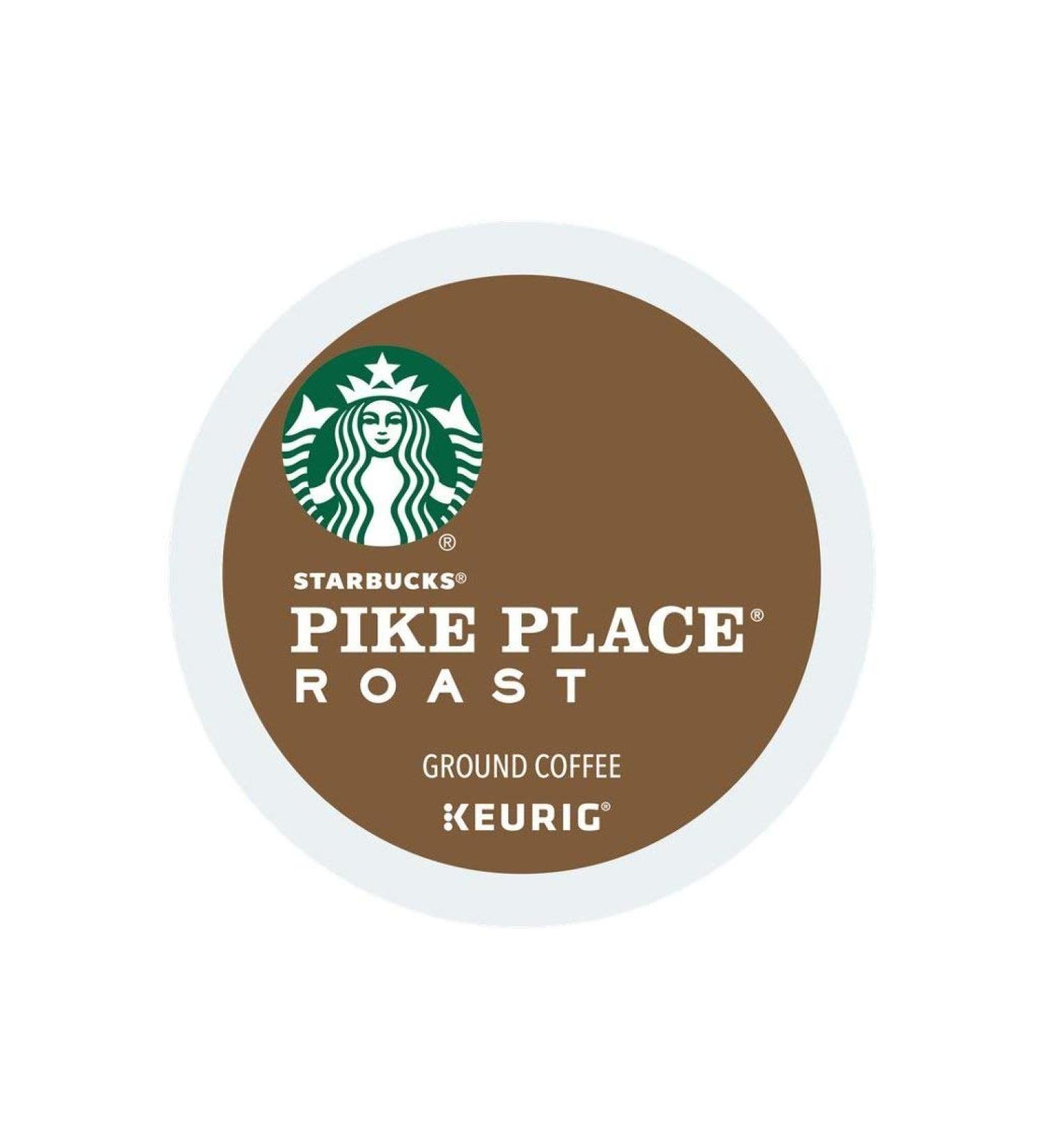 Starbucks Pike Place Roast K-Cup Pack for Keurig Brewers 96-Count Pike Place 96 Count