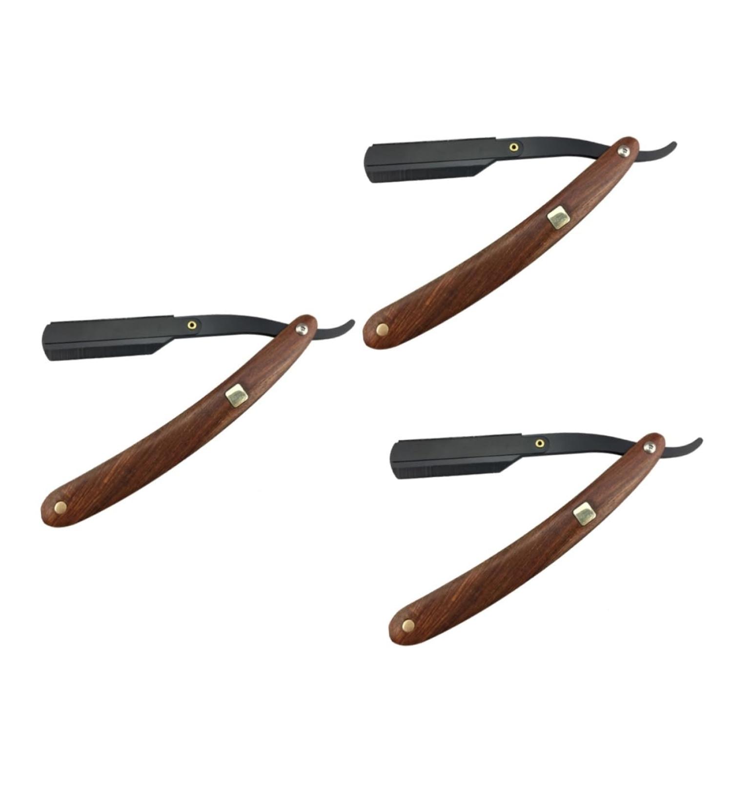 Beavorty 6 Pcs Men's Wooden Manual Razor Set - Safe & Durable Shaving Solutions for Men - Ship Worldwide - Buy Online on SooperMarket.com