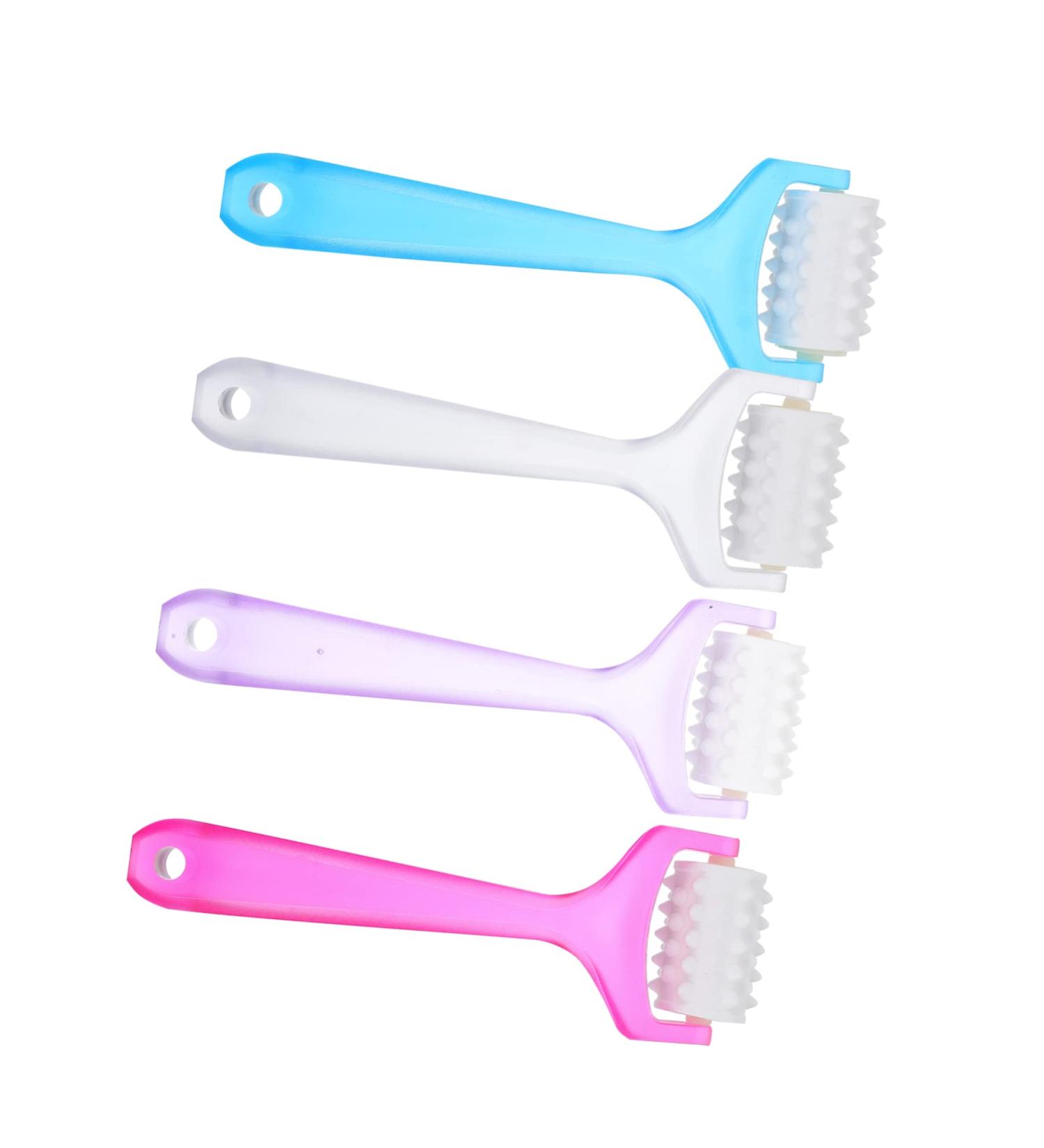 Mikinona 4Pcs beauty massager manual massage tools jade face roller skin care roller tightening tool cosmetic - Buy Online on SooperMarket.com