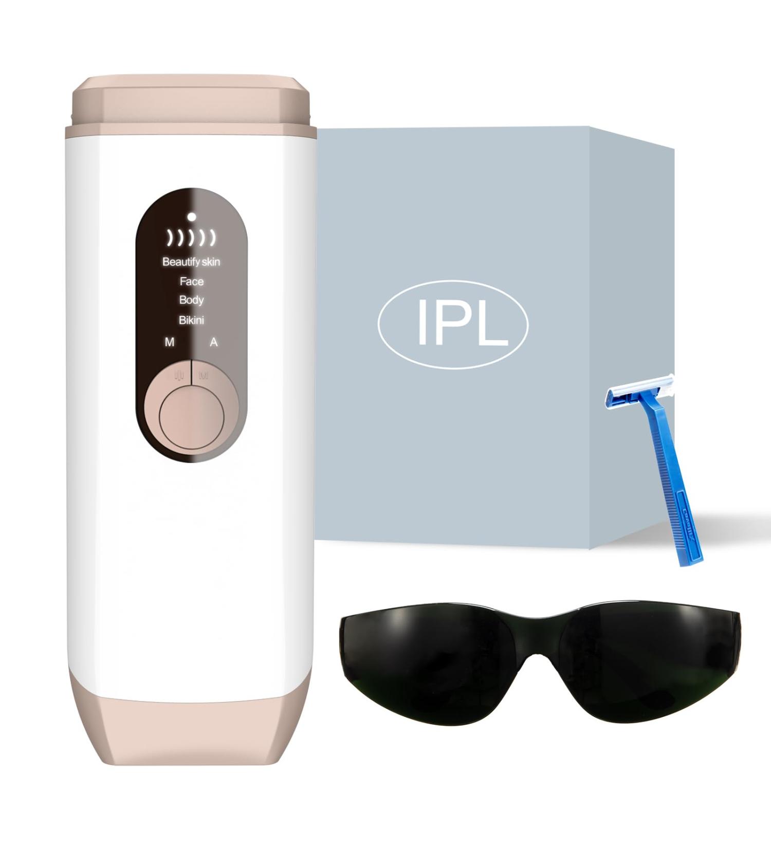 Laser Hair Removal Device - Sextupole Technology Ice Cooling Results in 2 Weeks - Painless & Safe for Men & Women - Full Body Use - Buy Online on SooperMarket.com