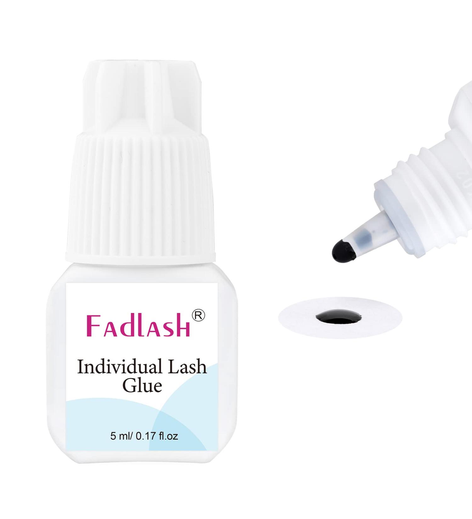 5ml Individual Lash Glue for DIY Cluster Lash Application | Fast Drying 3-5 Seconds | Long Lasting Adhesive for Extensions | 7-15 Days Wear Time - Buy Online on SooperMarket.com