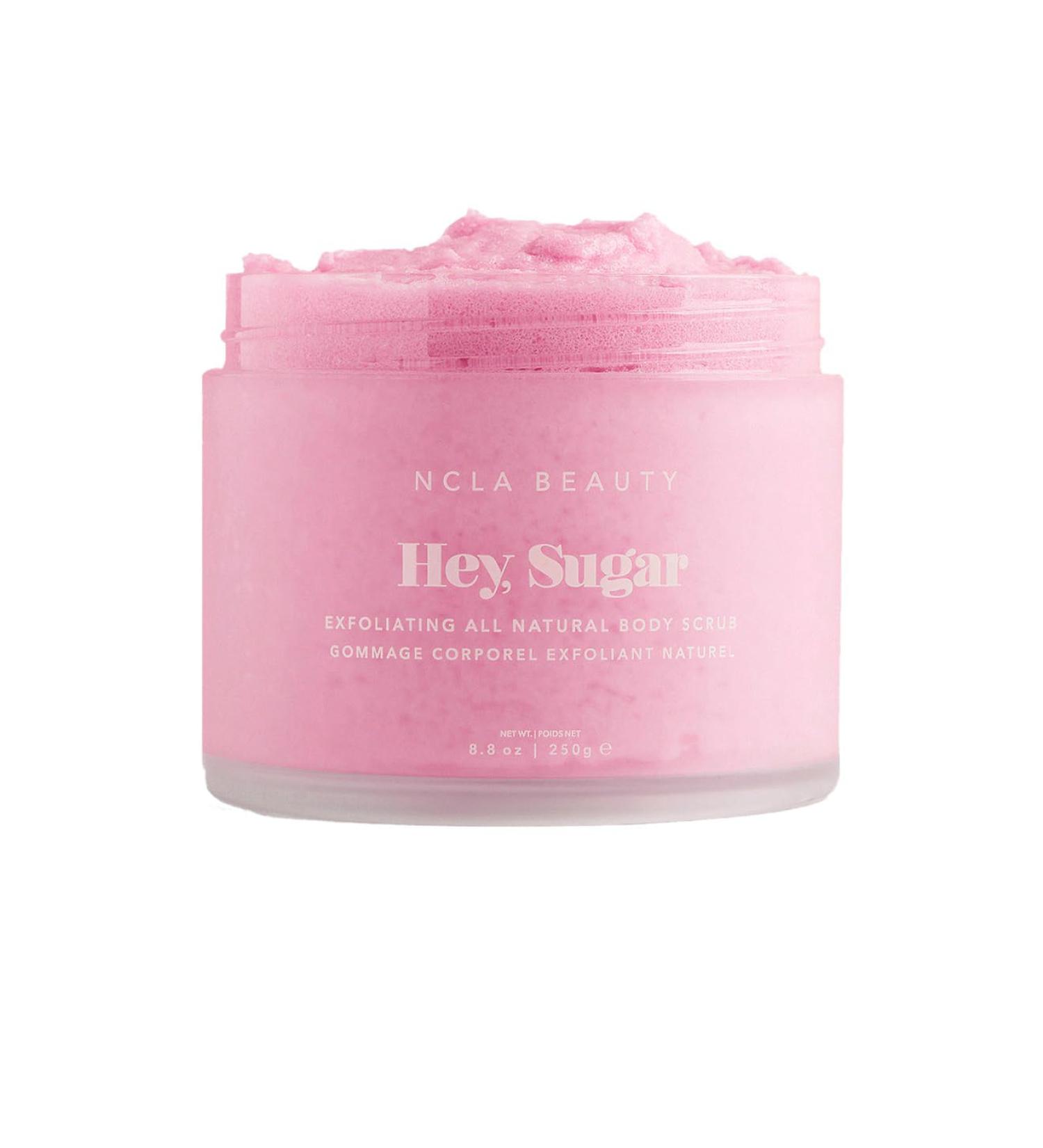 NCLA - Hey Sugar Natural Body Scrub | Vegan Cruelty-Free Clean Skincare (Passion Fruit 8.8 oz | 250 g)