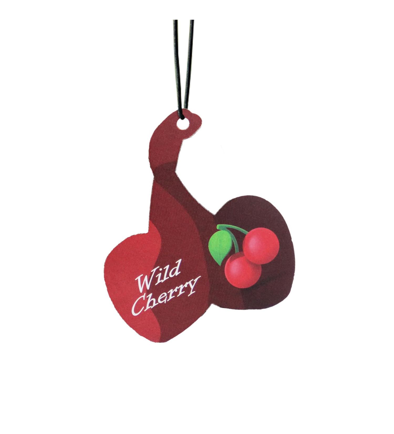 12Pcs Natural Cherry Scented Car Air Fresheners - Long Lasting Smell for Men & Women | Vent Clips Bulk Pack - Automotive Car Freshener Perfume - Buy Online on SooperMarket.com