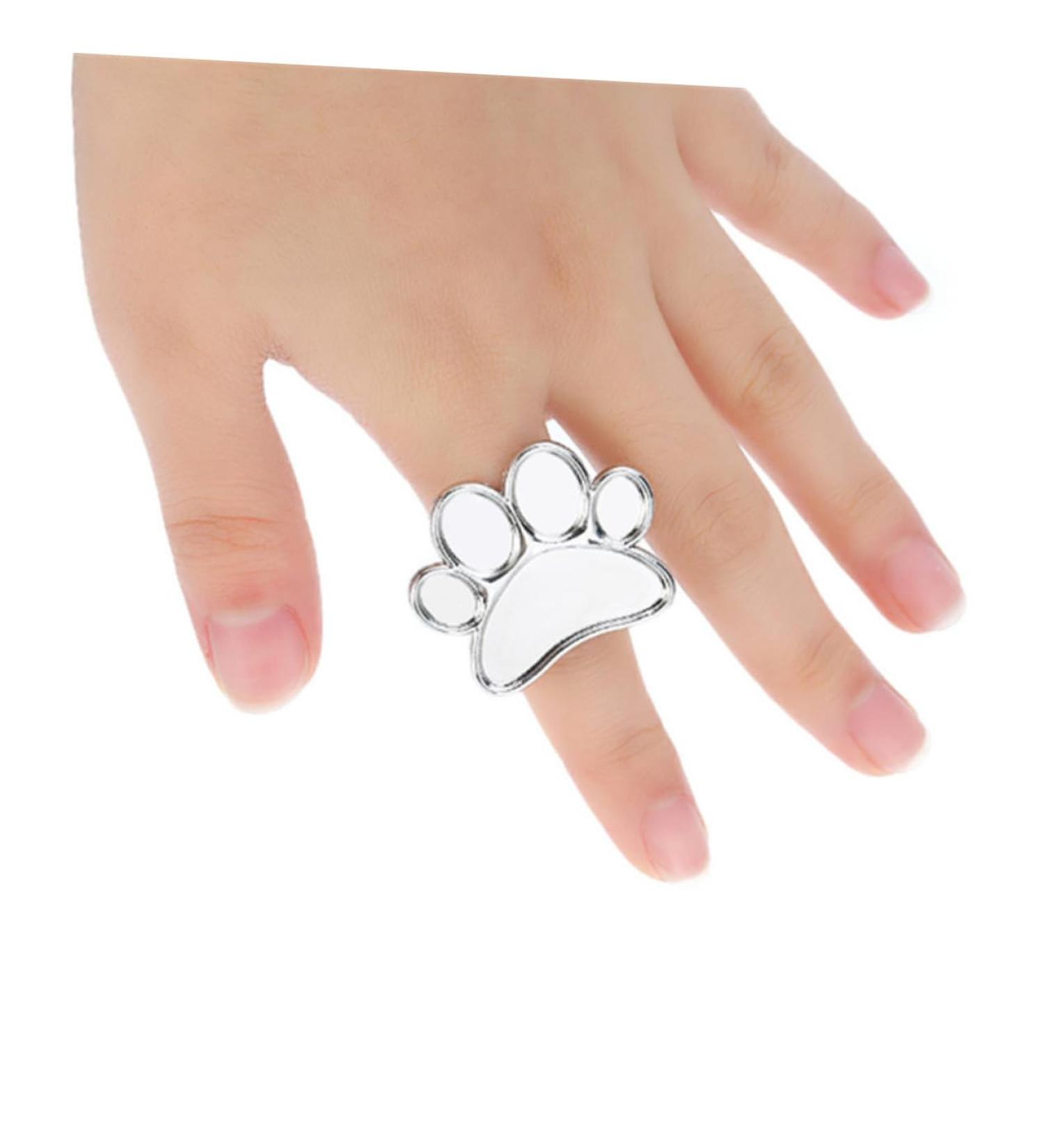 Shop NOLITOY Rings Nail Art Alloy Palette - Unique Finger Ring Nail Art Jewelry for Stunning Designs | International Shipping Available - Buy Online on SooperMarket.com