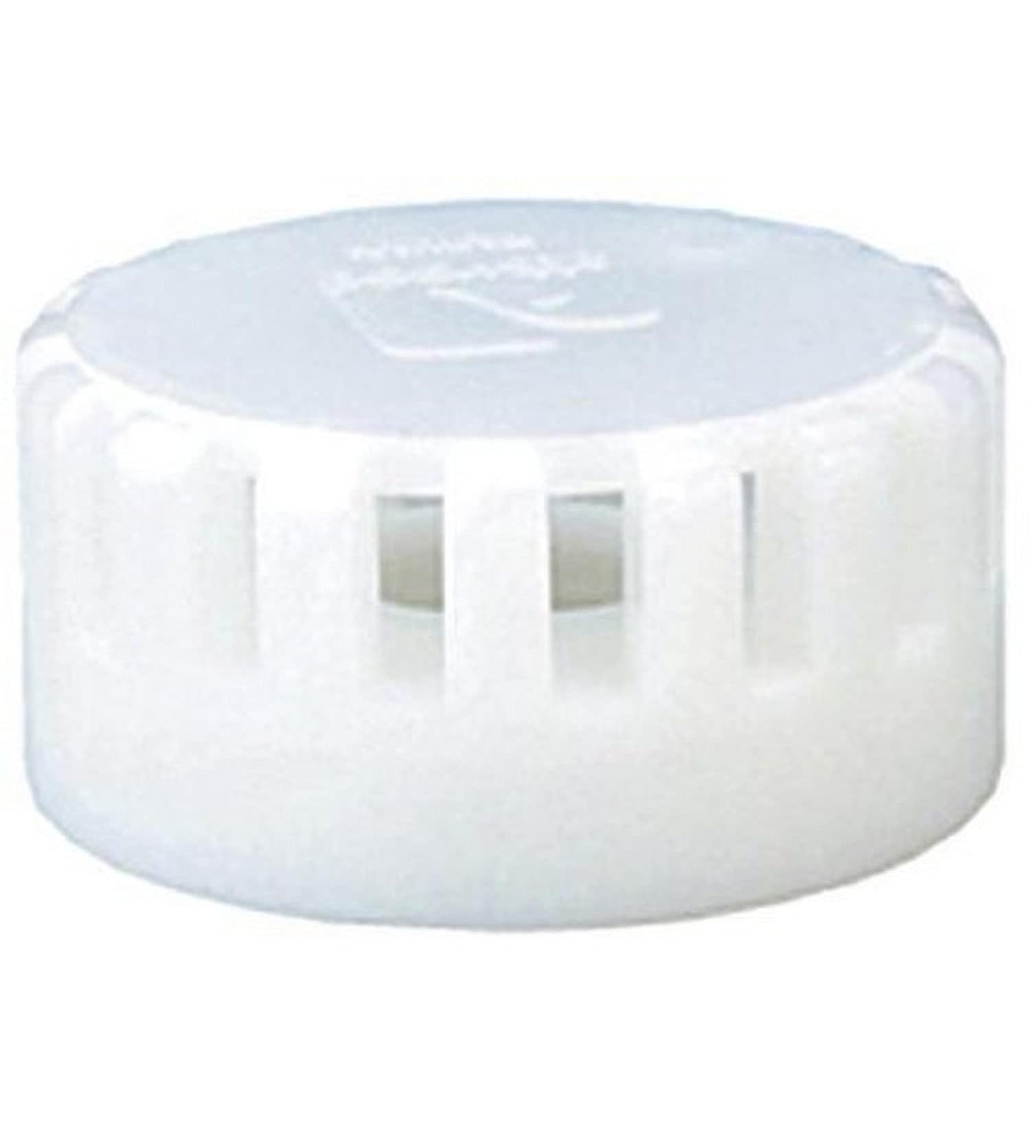 Attwood Threaded Strainer Cap 3885-3 | 3/4" Inch White Plastic