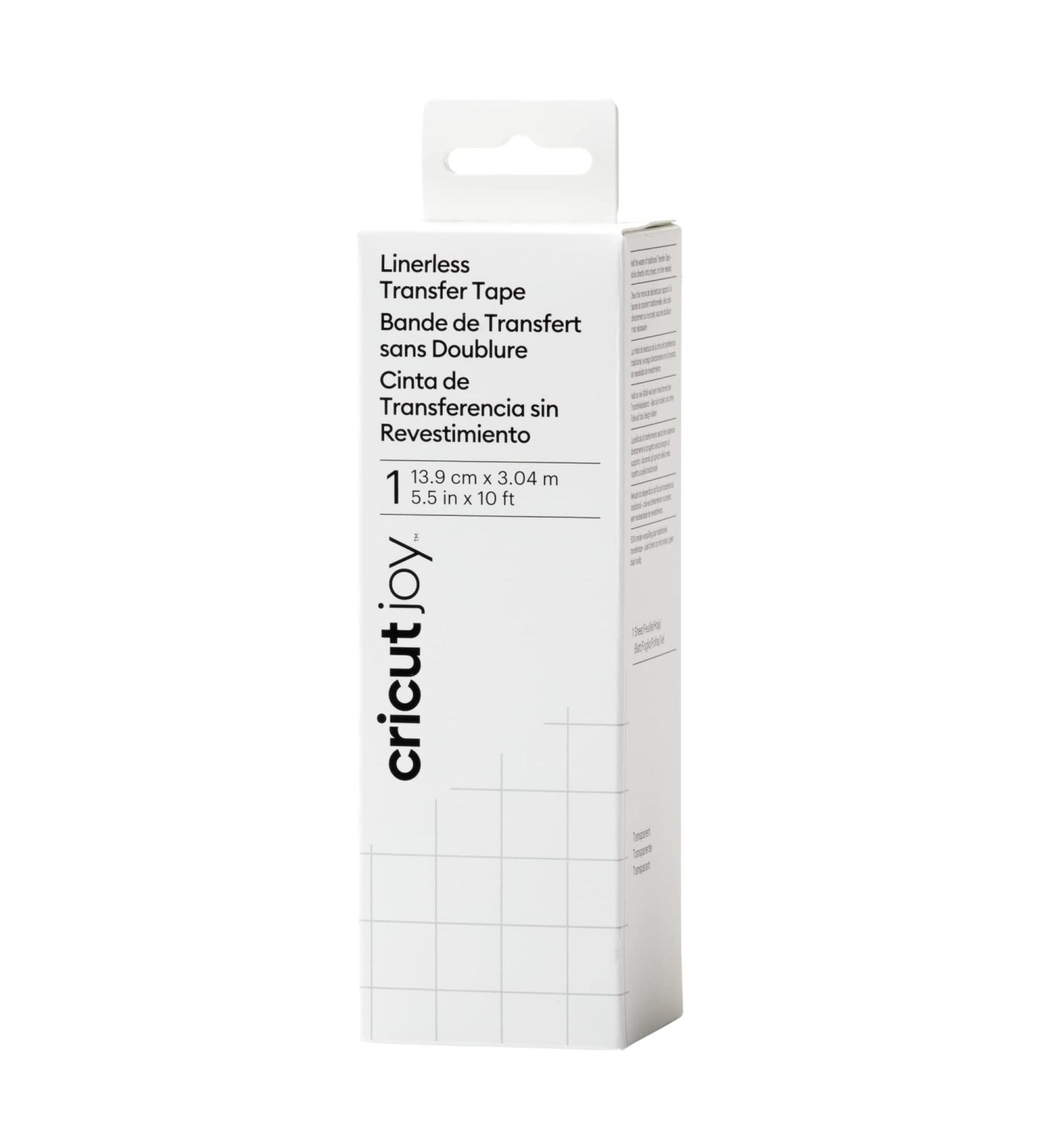 Cricut Joy Linerless Transfer Tape - Transparent 5.5 x 120 - Easy Application - Buy Online on SooperMarket.com