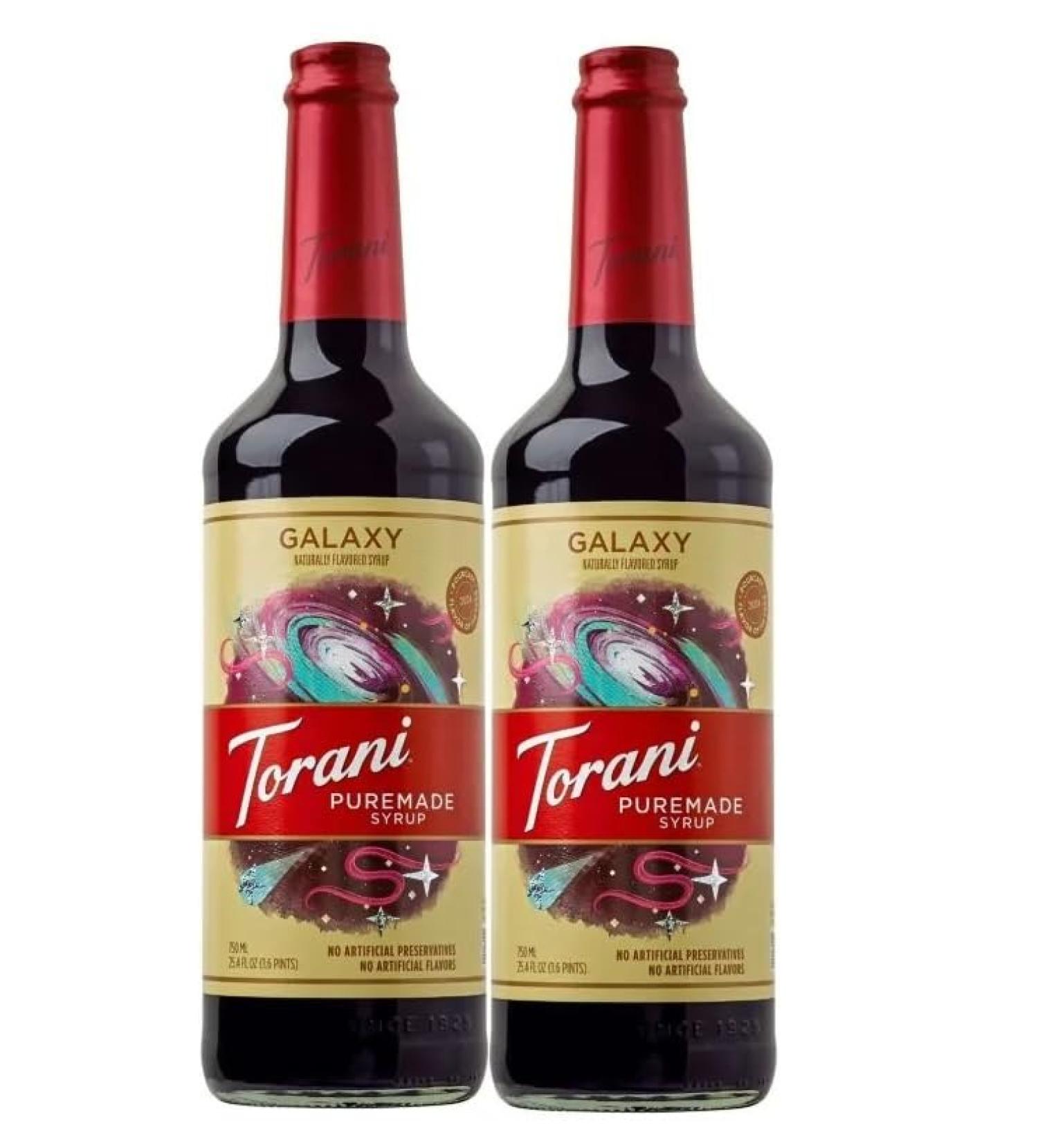 Torani Puremade Galaxy Flavour Syrup 750ml 2 Pack - Buy Online on SooperMarket.com
