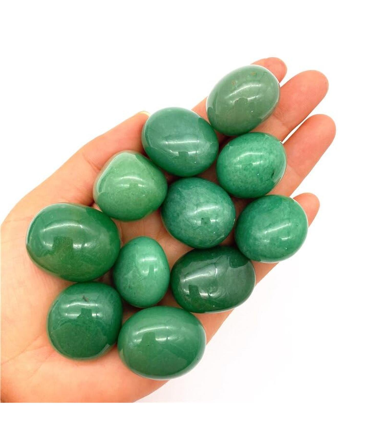 Beautiful 100g Natural Green Gemstone Polished Stone Crushed Stone Tumble Stone Quartz Crystals - Buy Online on SooperMarket.com