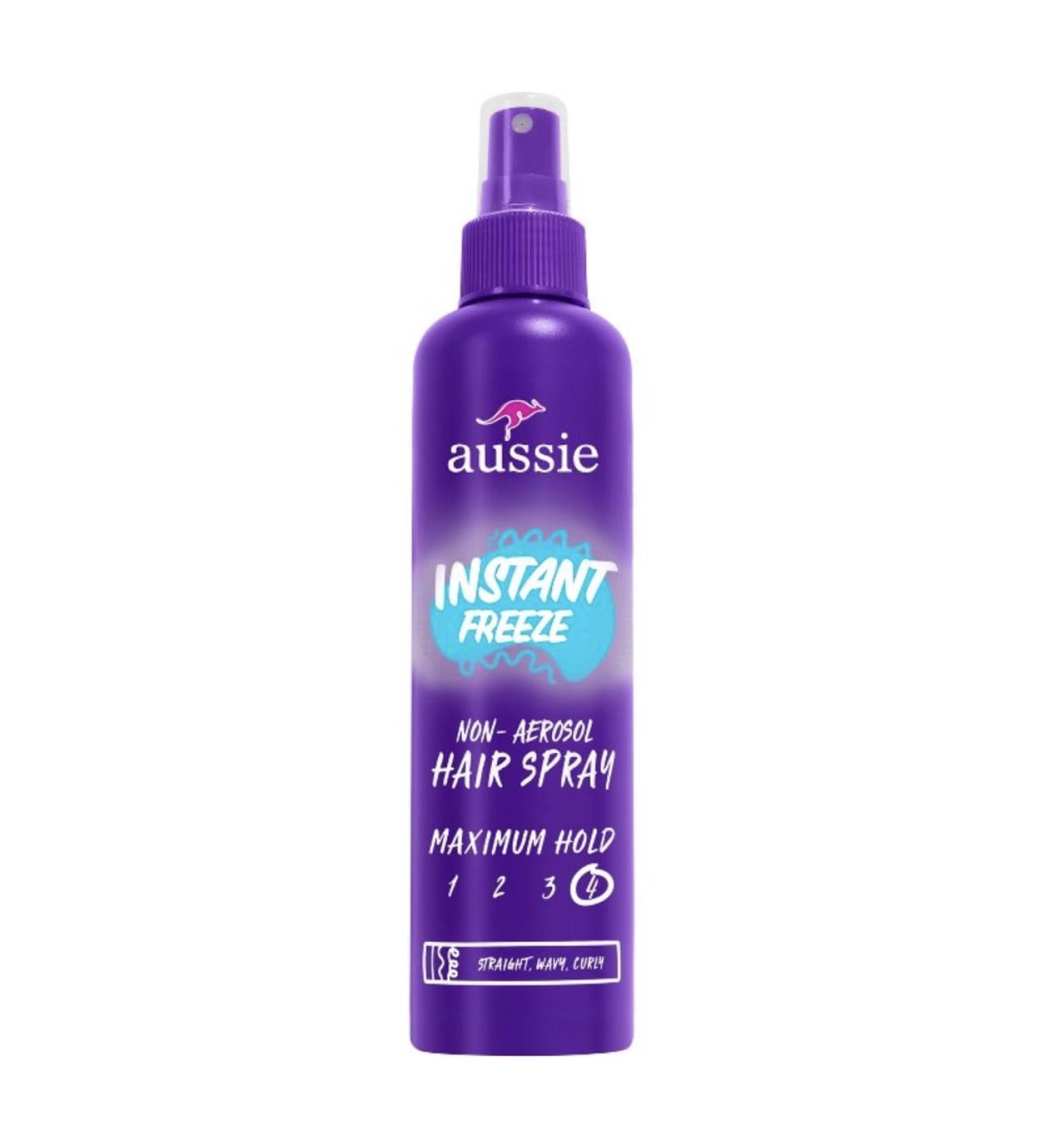 Aussie Instant Freeze Non-Aerosol Hairspray 8.5 Oz (Pack of 3) Freeze Spray 8.5 OZ (Pack of 3) - Buy Online on SooperMarket.com