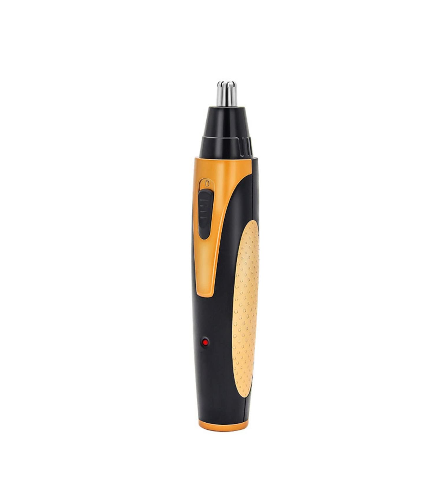 4-in-1 USB Rechargeable Nose Hair Trimmer | Waterproof Cordless Ear & Nose Trimmer for Men & Women - Easy Cleansing Tool - Buy Online on SooperMarket.com
