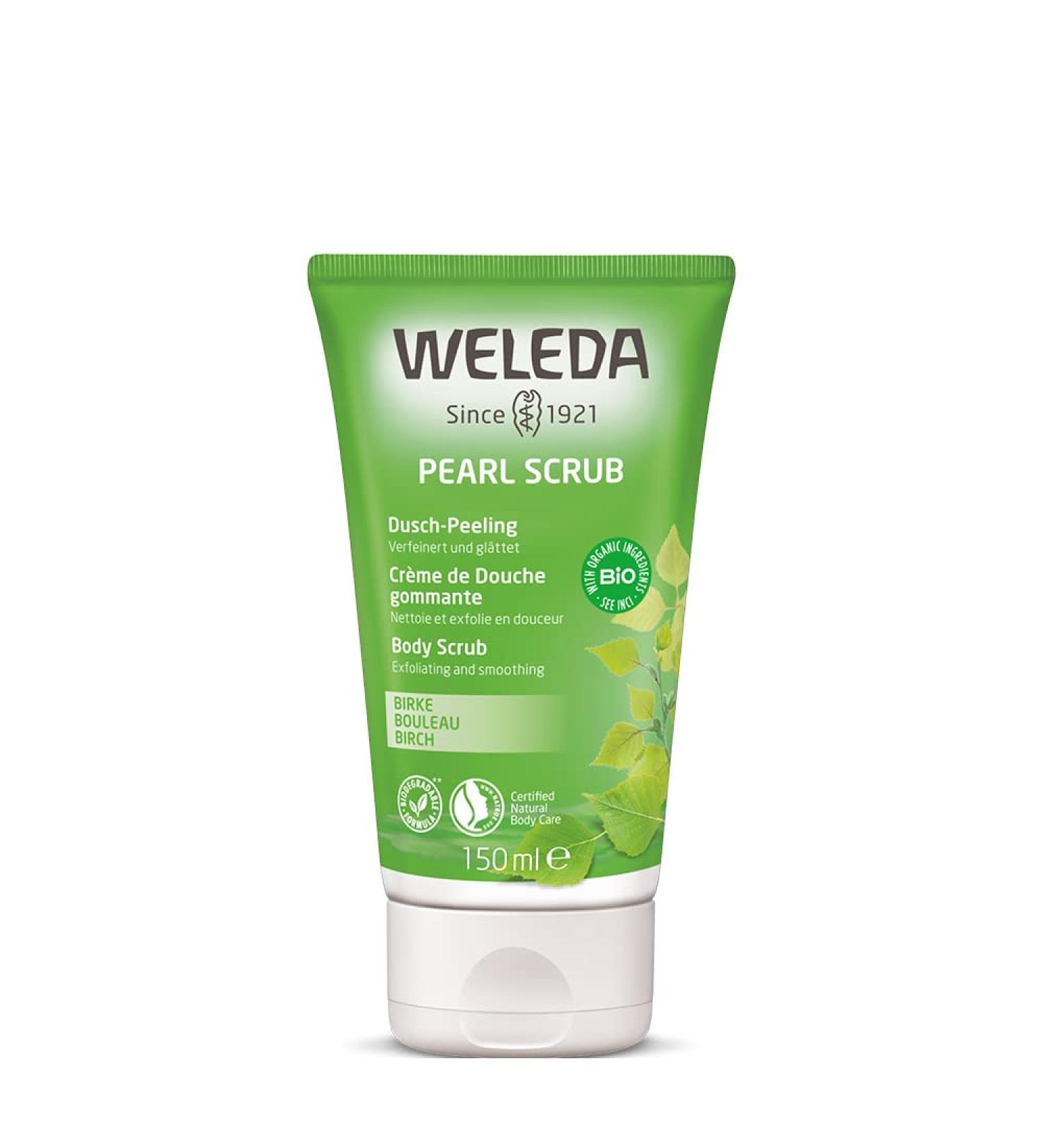 Weleda Birch Body Cleansing Scrub 5 fl oz - Plant Rich Cleanser with Birch & Apricot Kernel Oils - Buy Online on SooperMarket.com